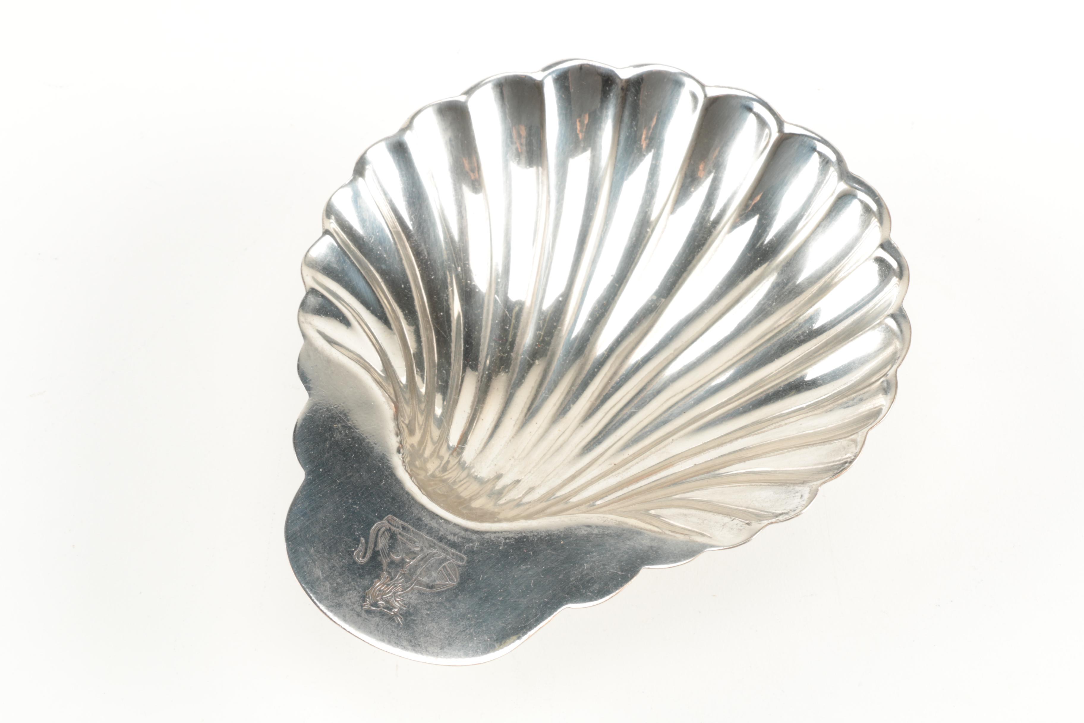 Generous Assortment of Silver Plate and Pewter Serveware
