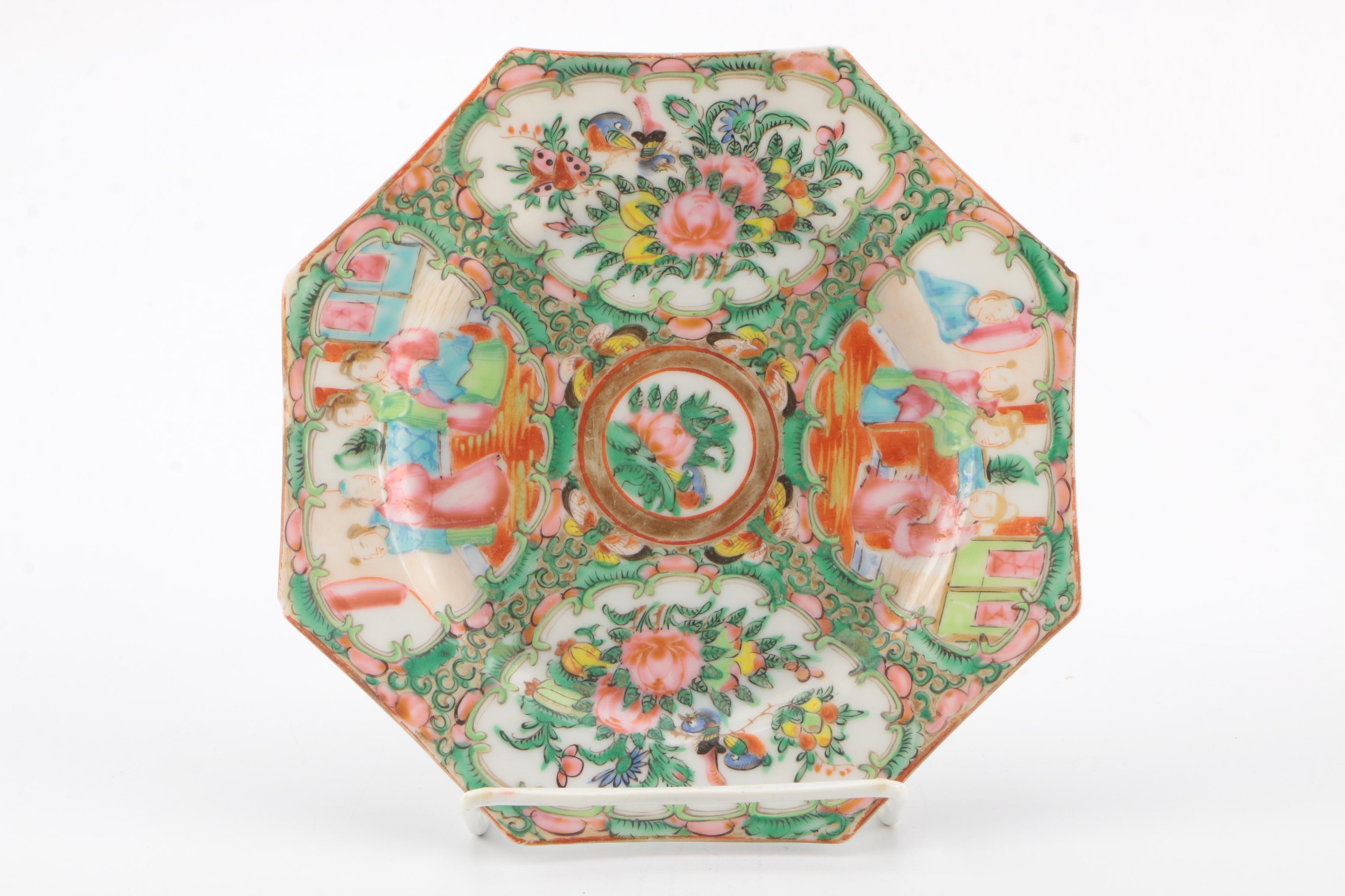 Chinese Famille Rose Porcelain Tableware