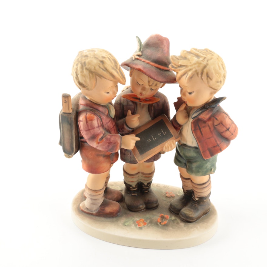 Vintage "School Boys" Ceramic Hummel Figurine