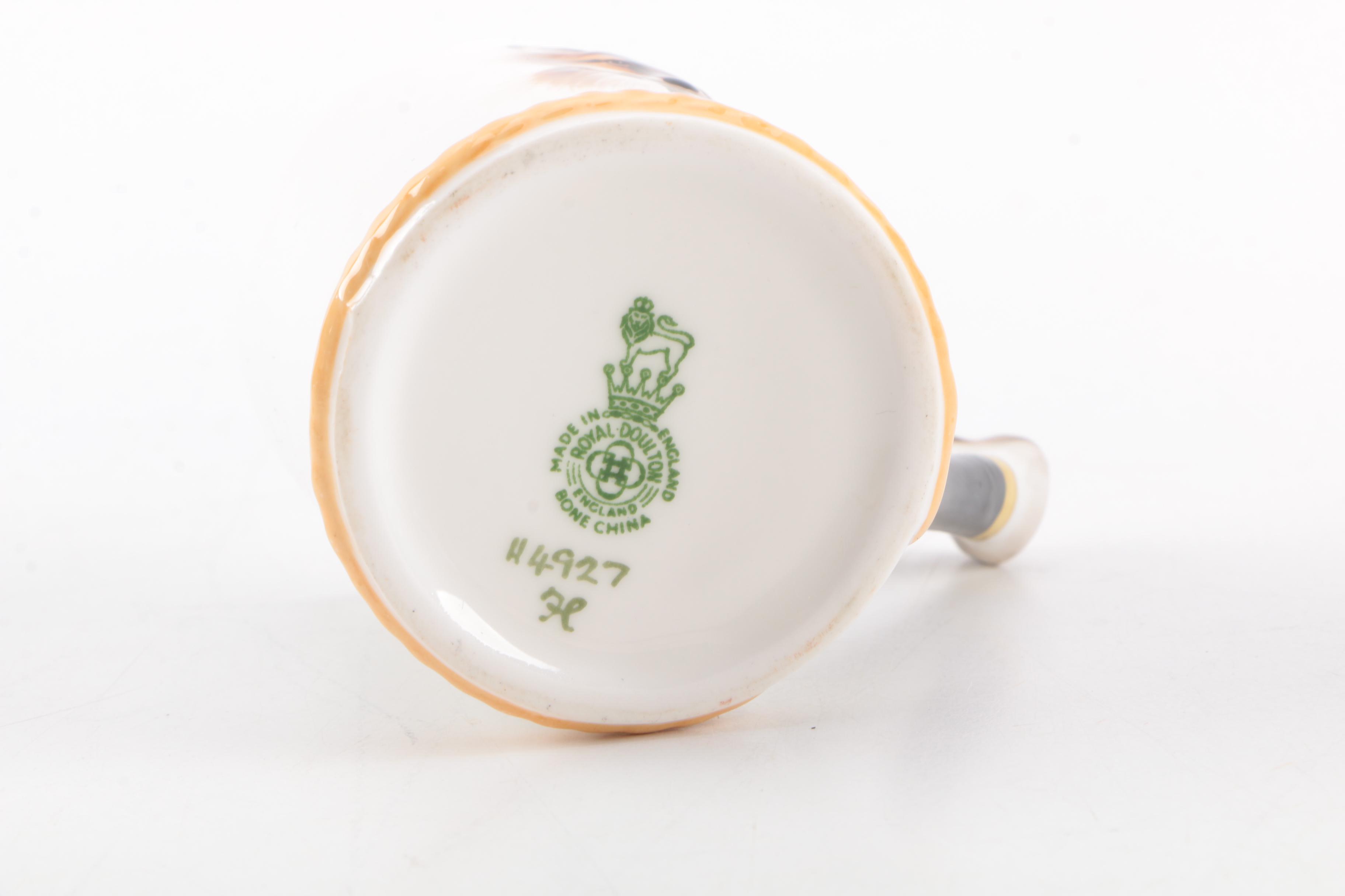 Vintage Royal Doulton "Reynard the Fox" Demitasse Set