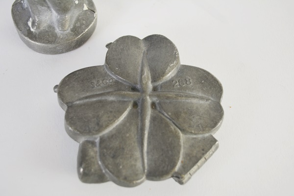 George Washington Candy Mold and Clover Ice-cream Mold