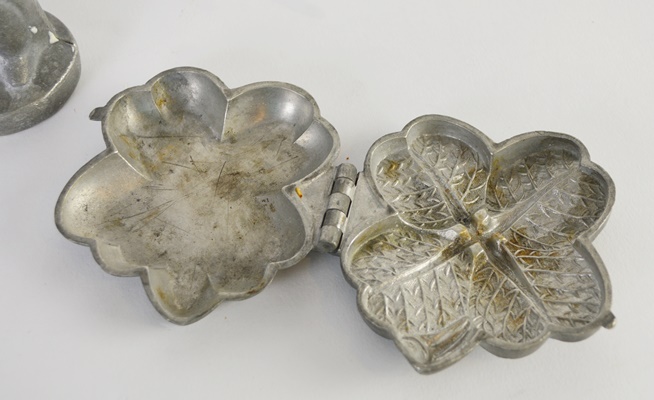 George Washington Candy Mold and Clover Ice-cream Mold