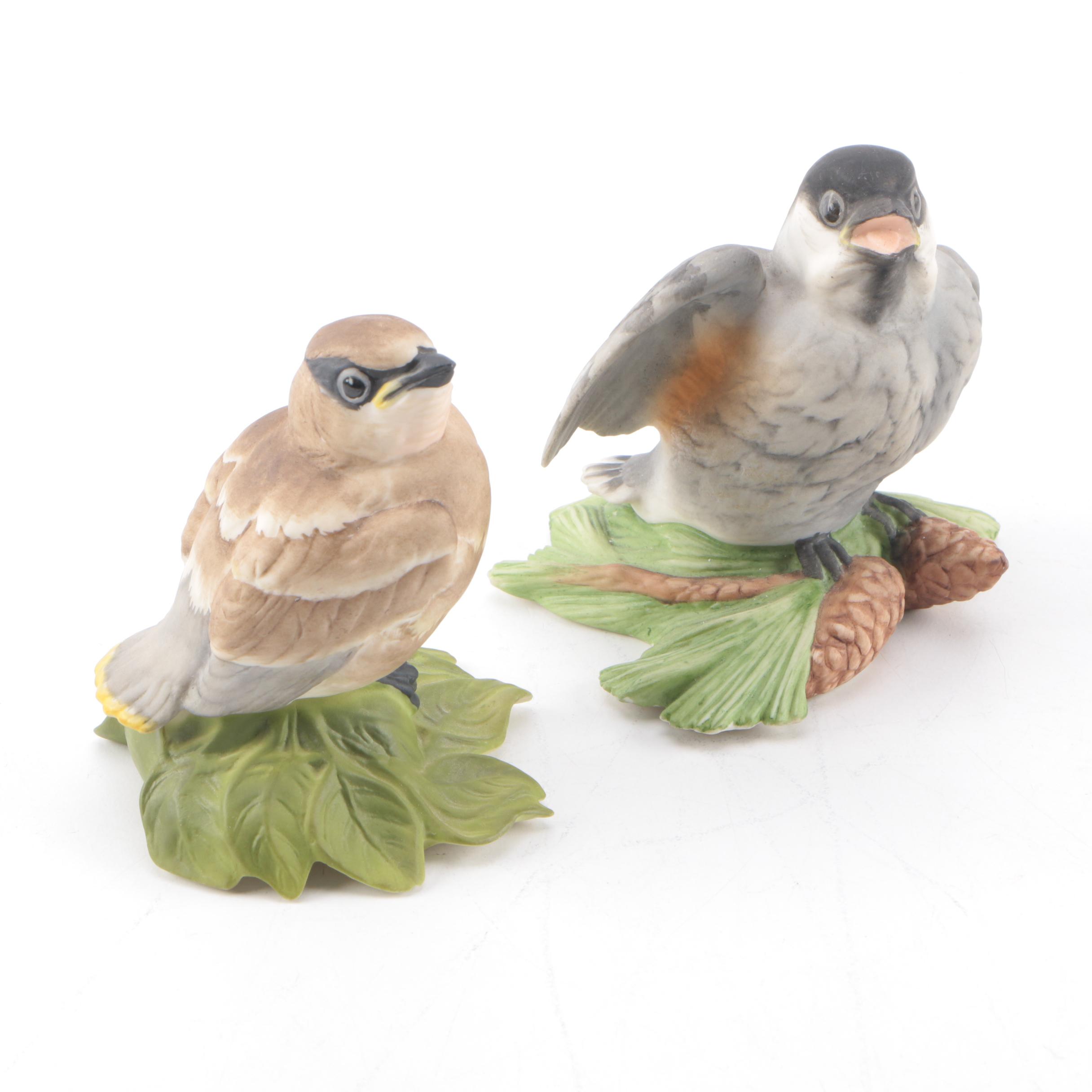 Pair of Boehm Porcelain Bird Figurines
