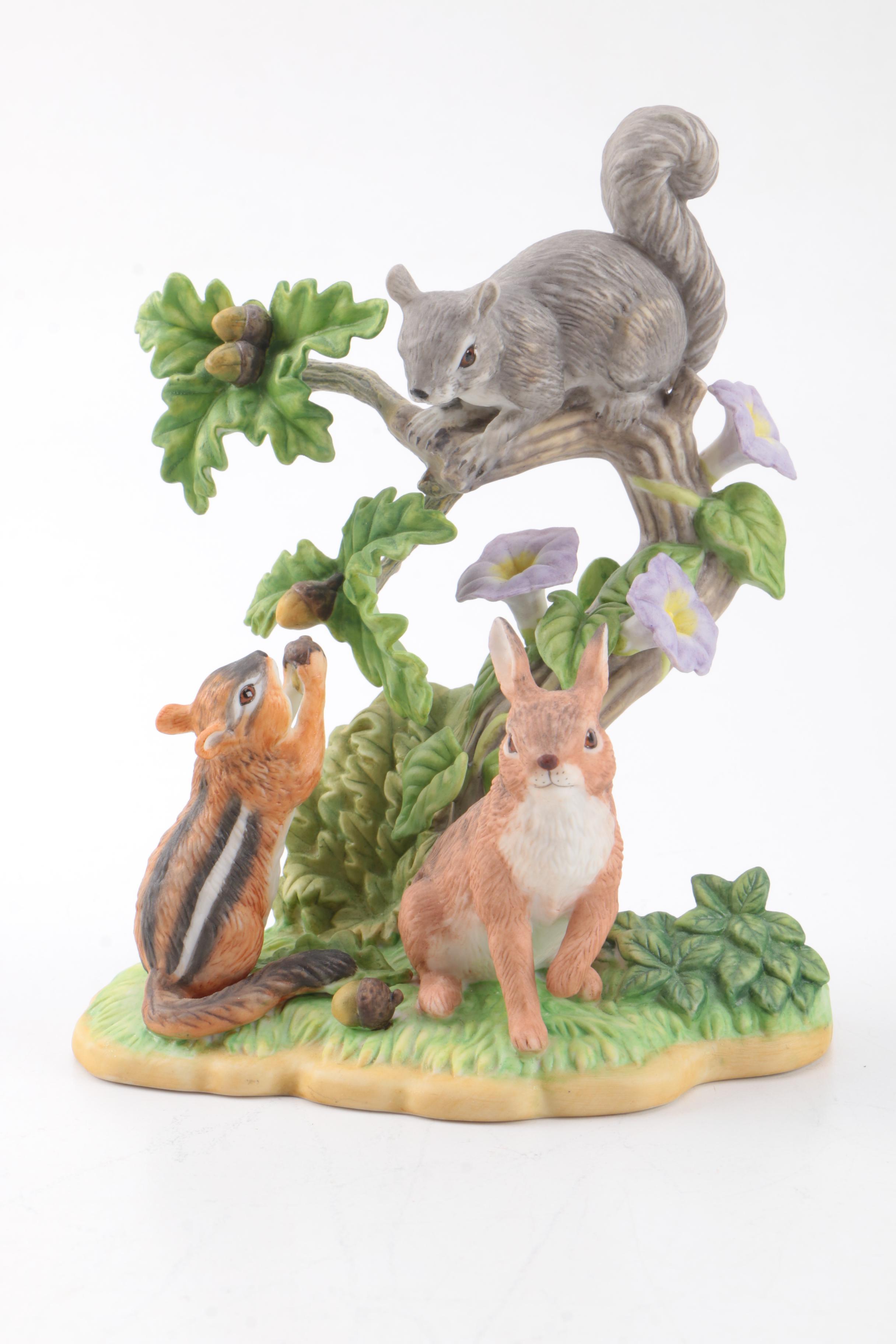 Lenox Woodland Animal Porcelain Figurines