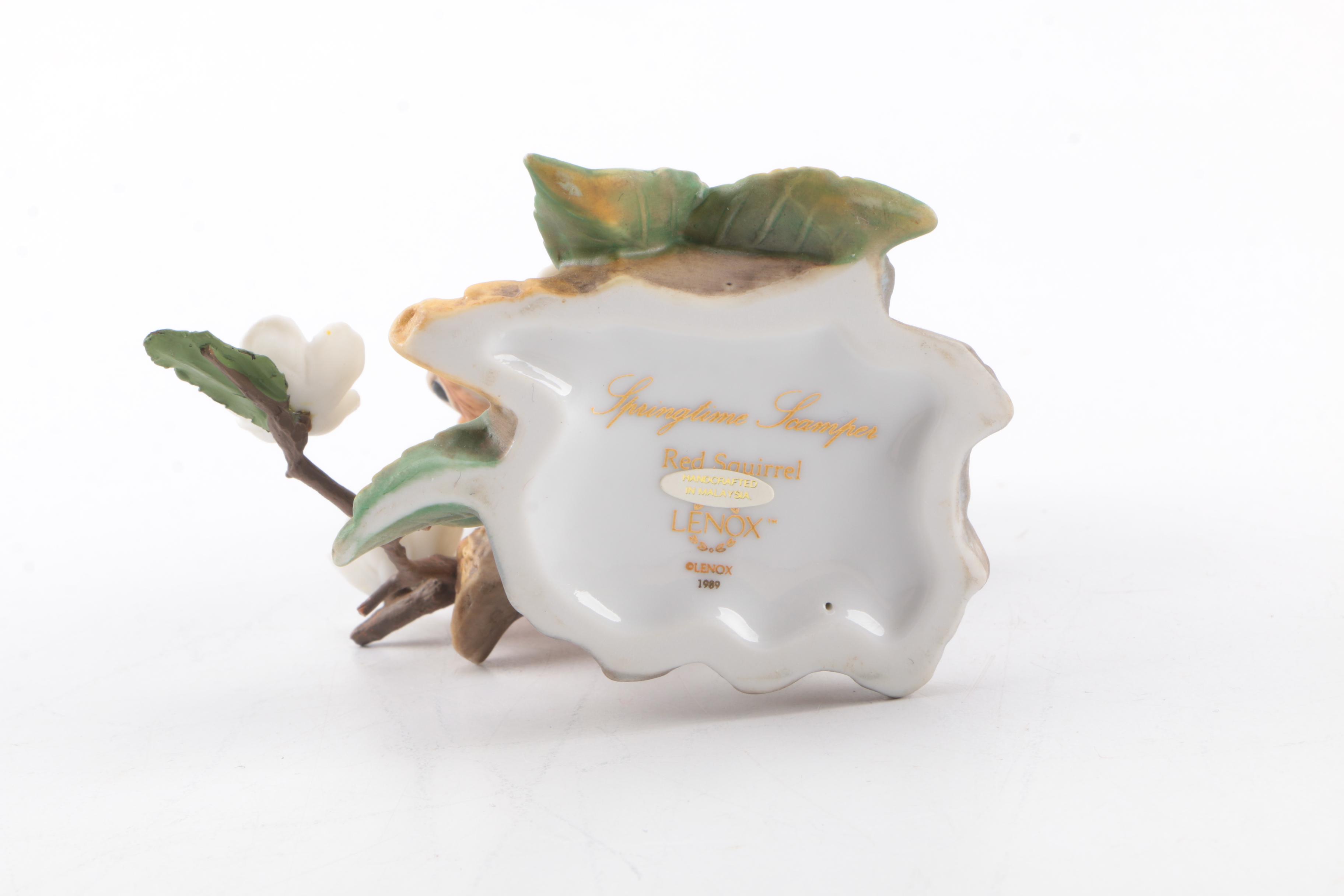 Lenox Woodland Animal Porcelain Figurines