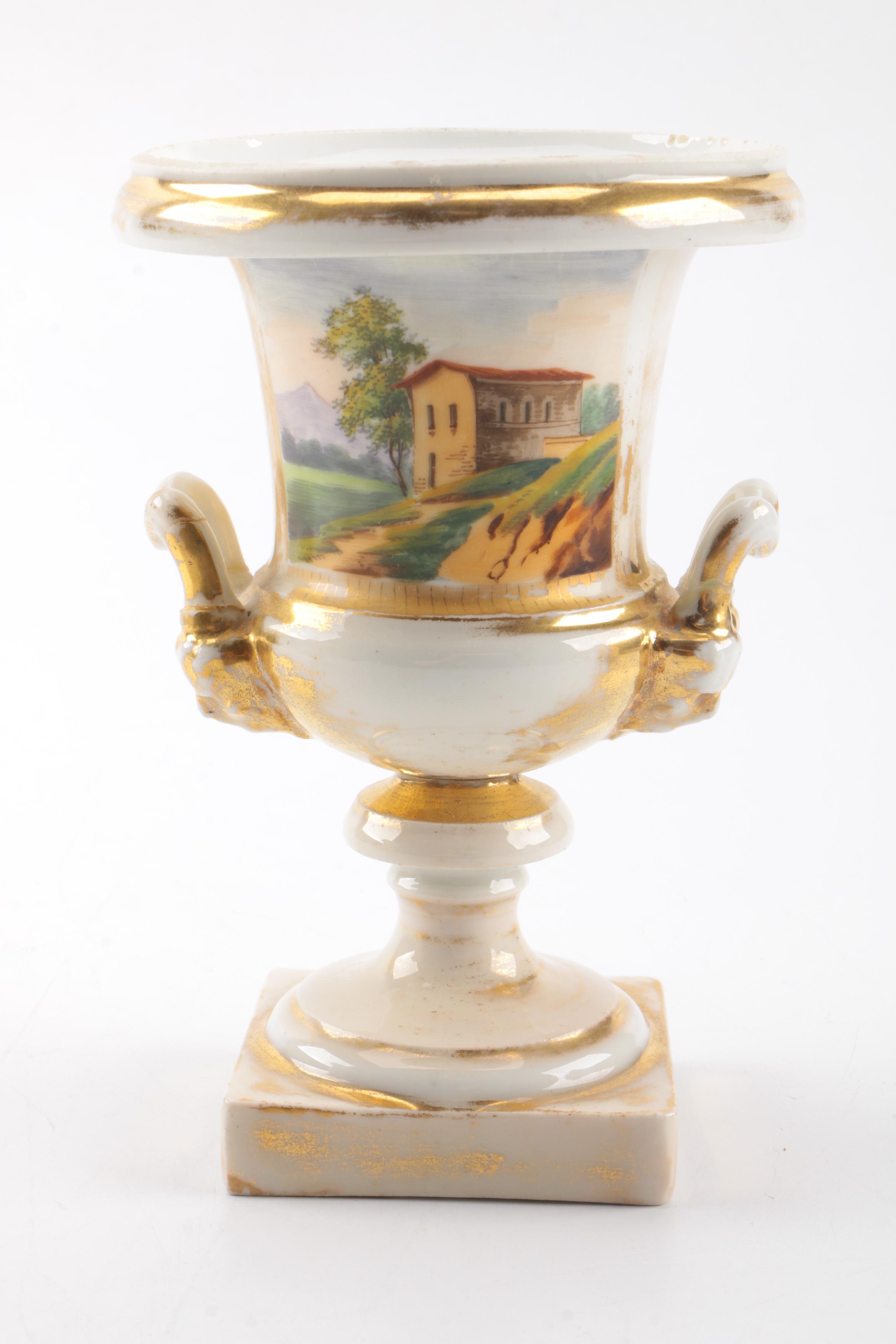 Antique Porcelain Urns