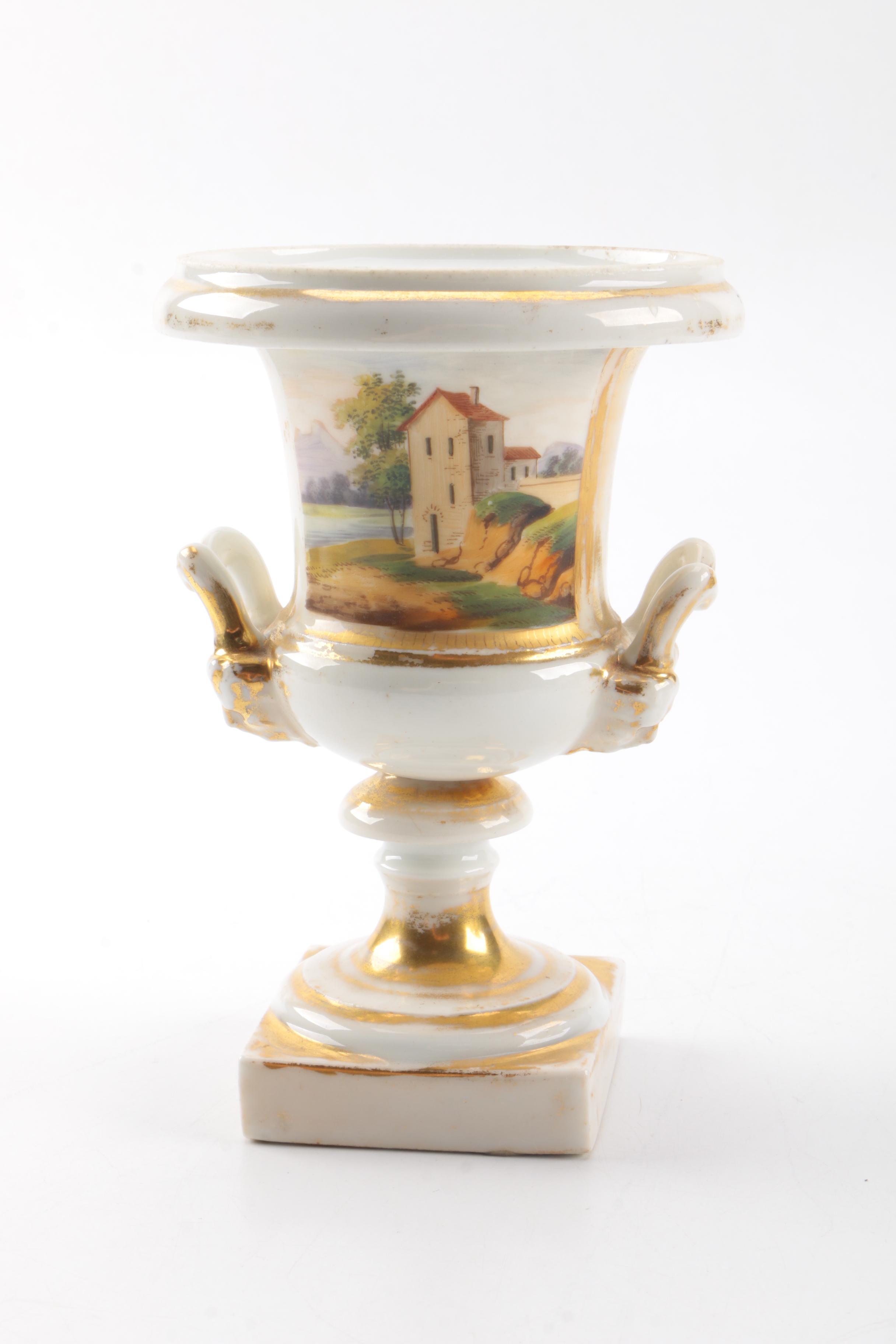 Antique Porcelain Urns