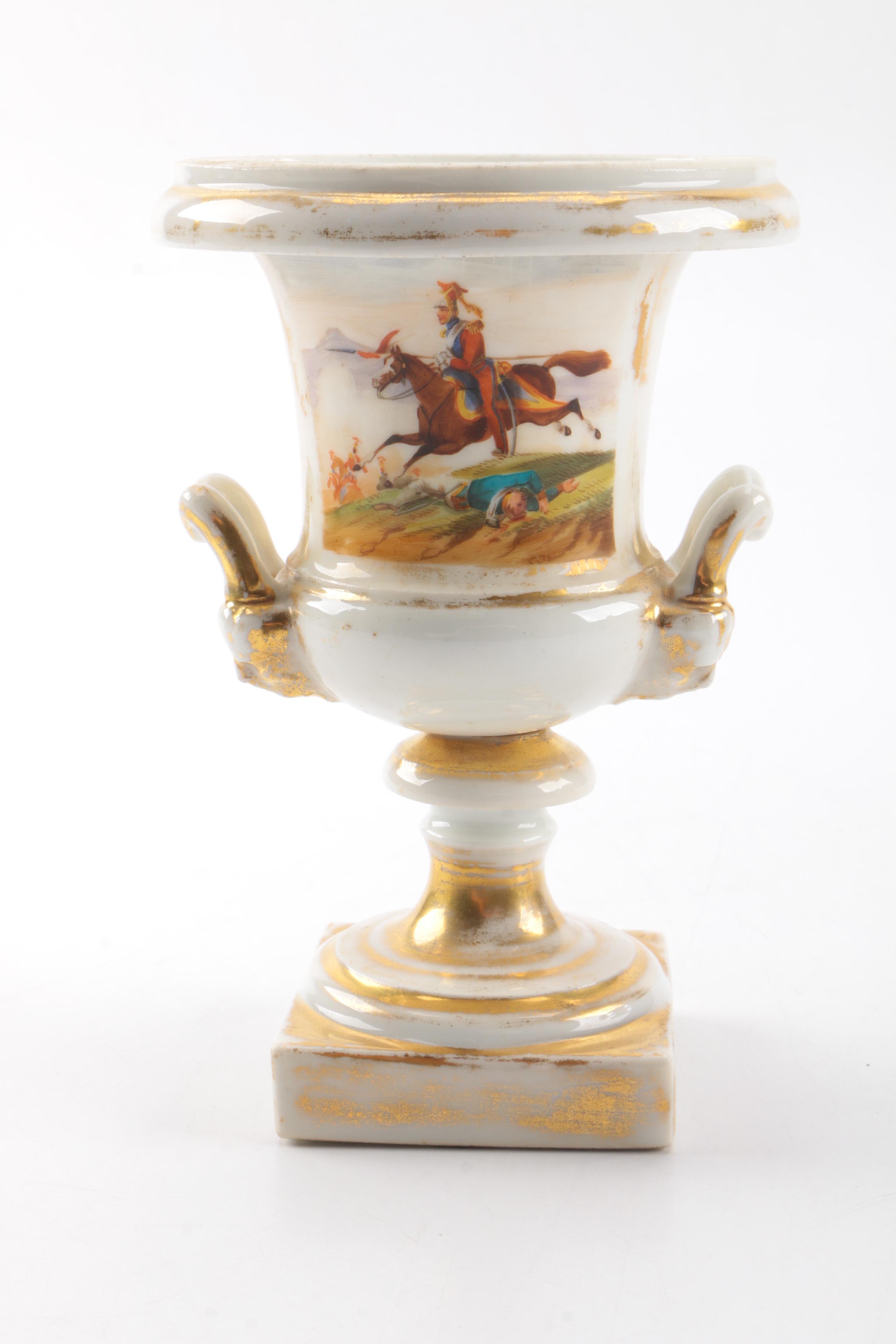Antique Porcelain Urns