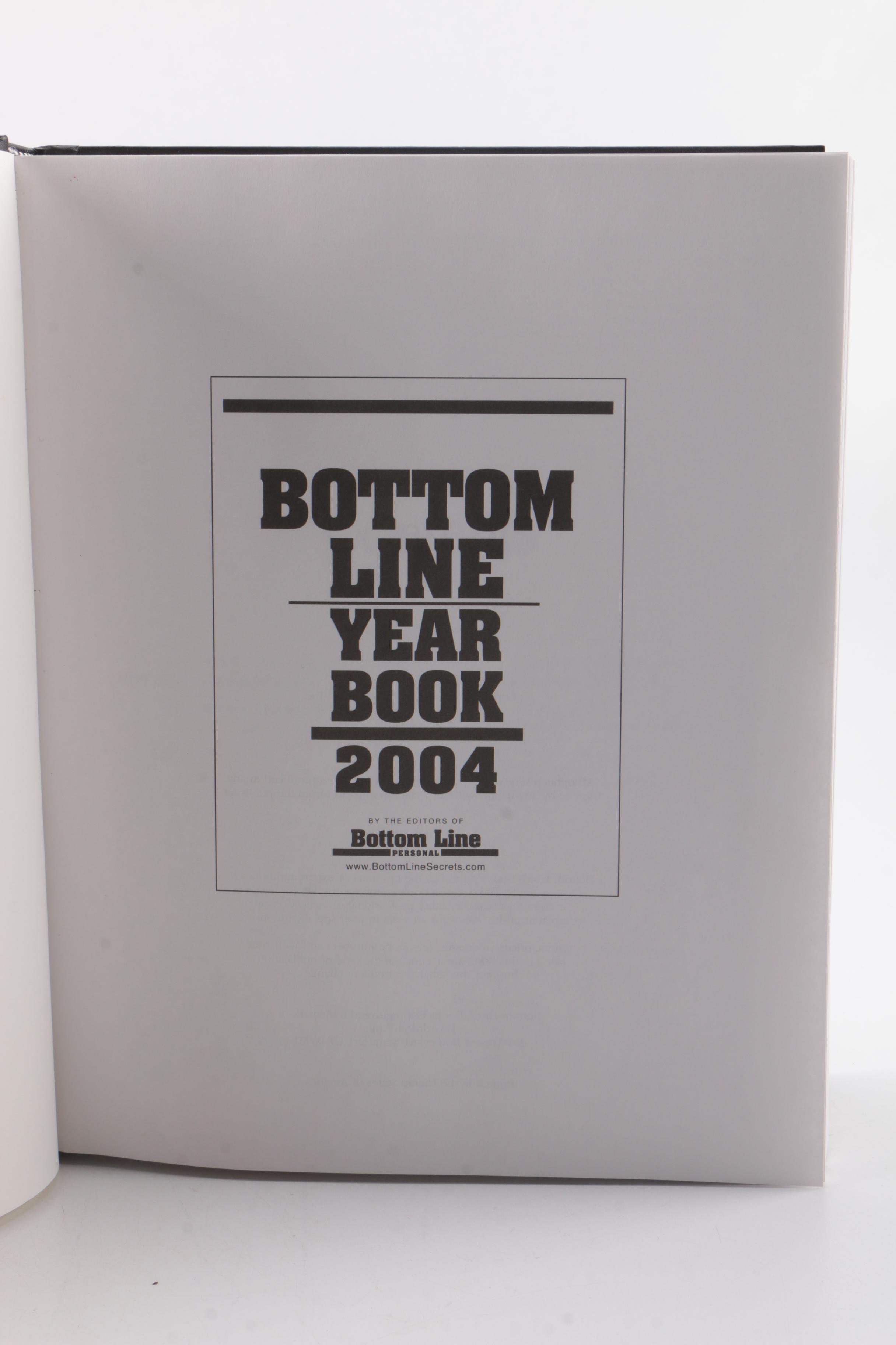 "Bottom Line Year Book" 2004-2007