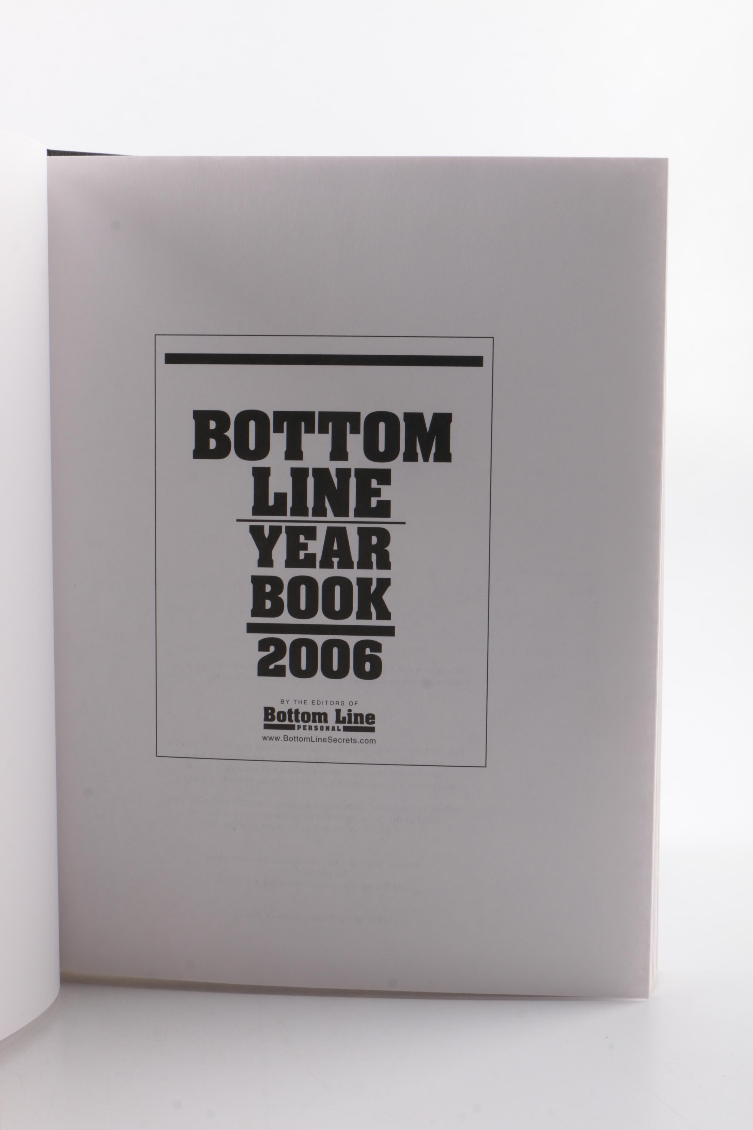 "Bottom Line Year Book" 2004-2007