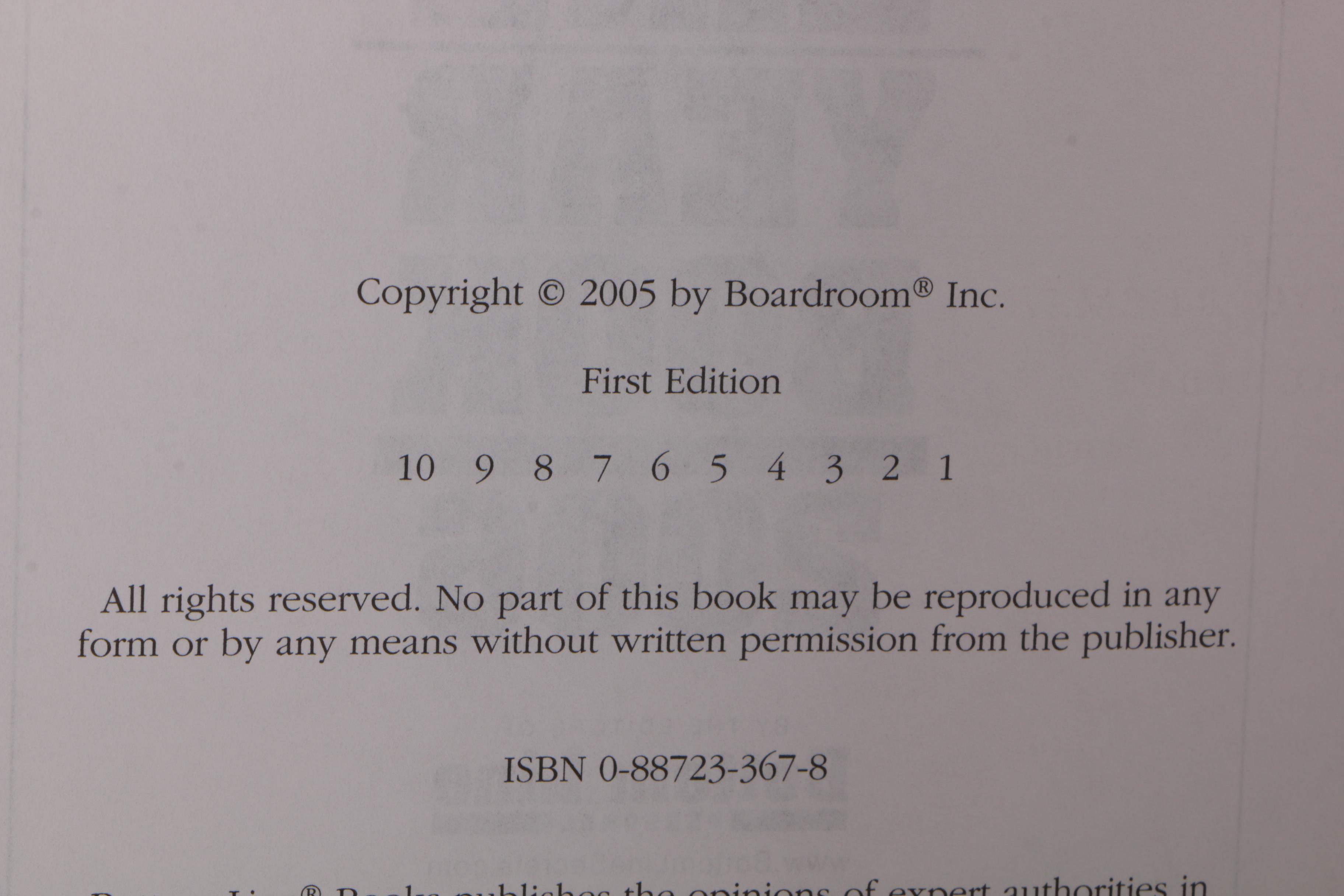 "Bottom Line Year Book" 2004-2007