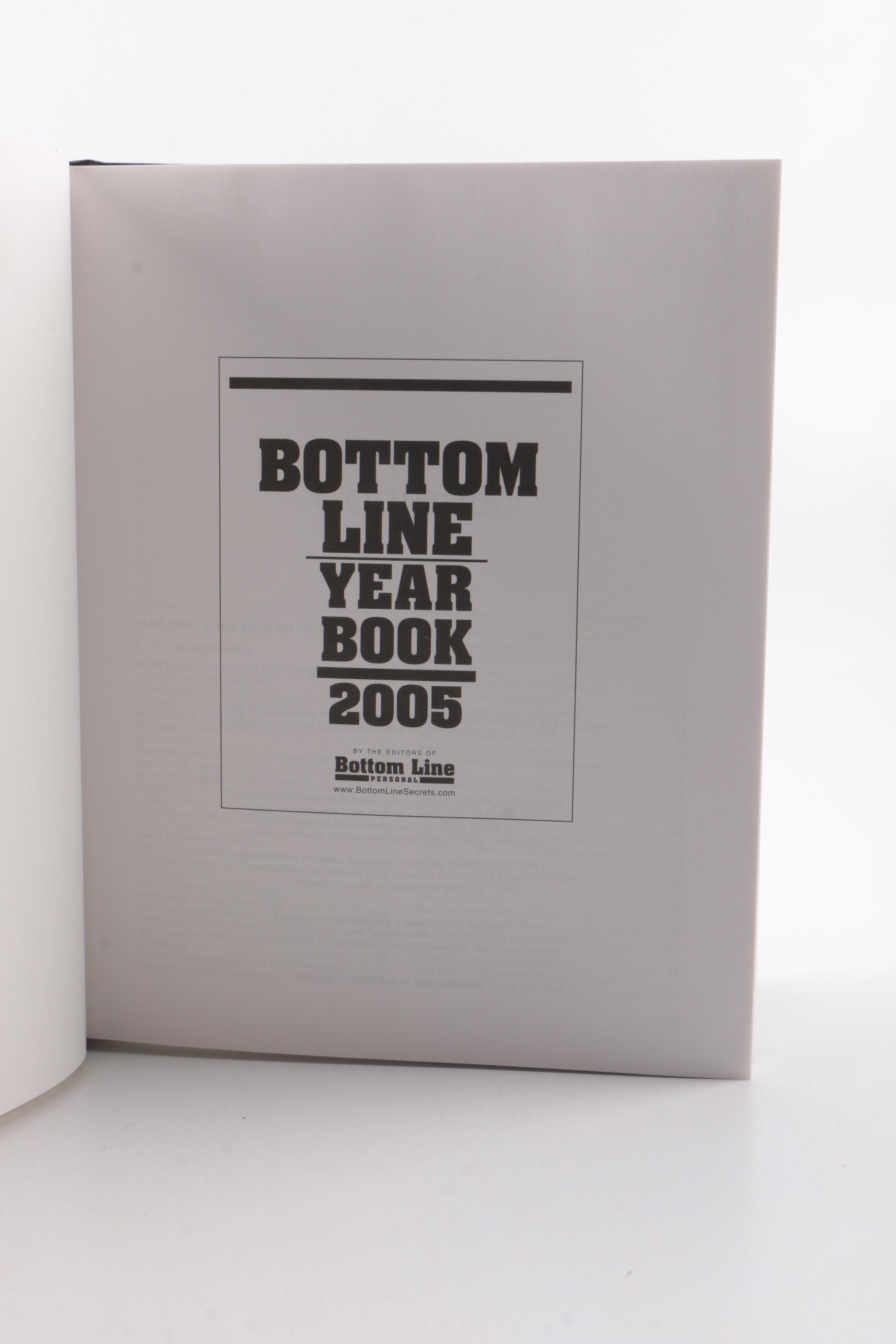 "Bottom Line Year Book" 2004-2007