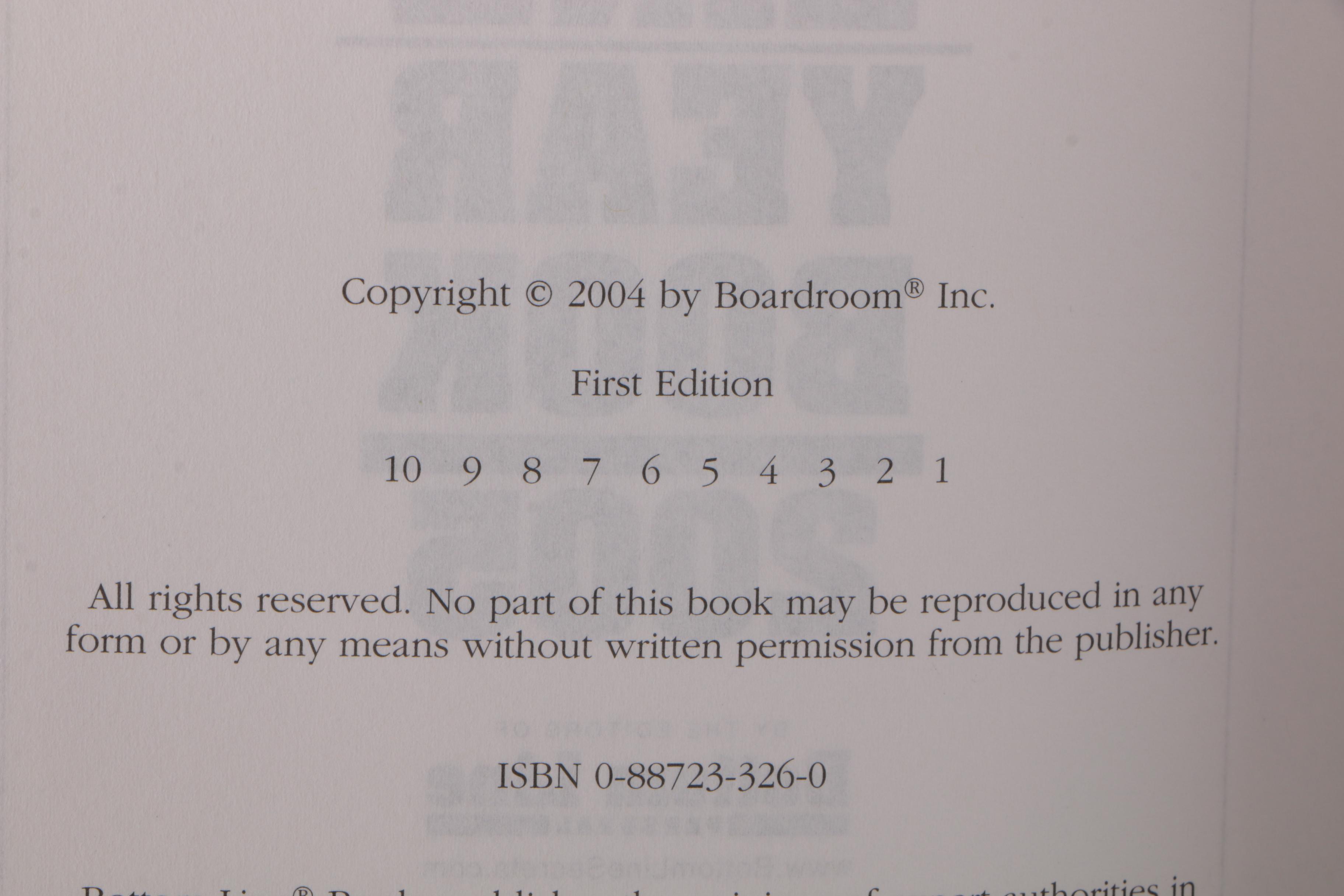 "Bottom Line Year Book" 2004-2007