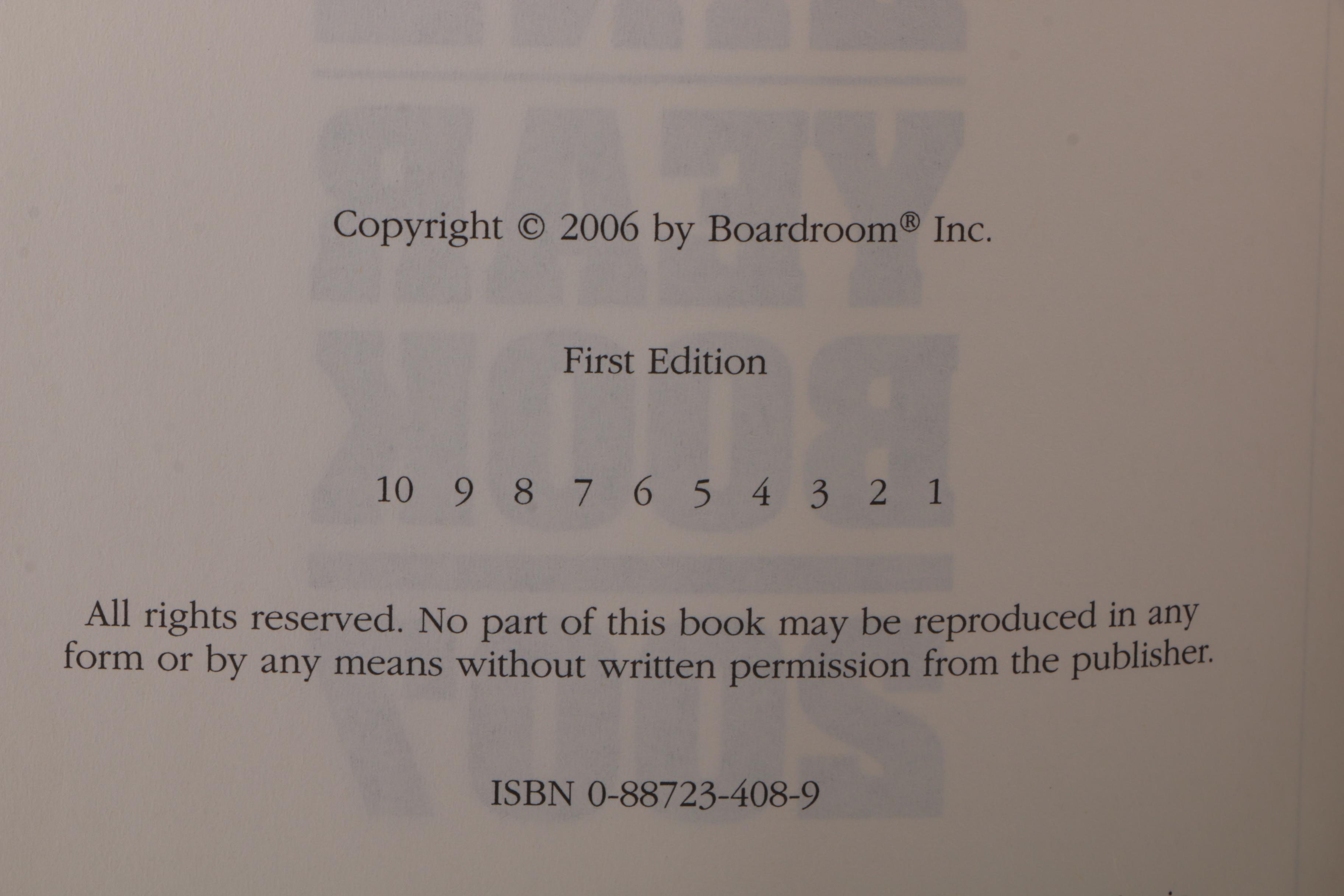 "Bottom Line Year Book" 2004-2007