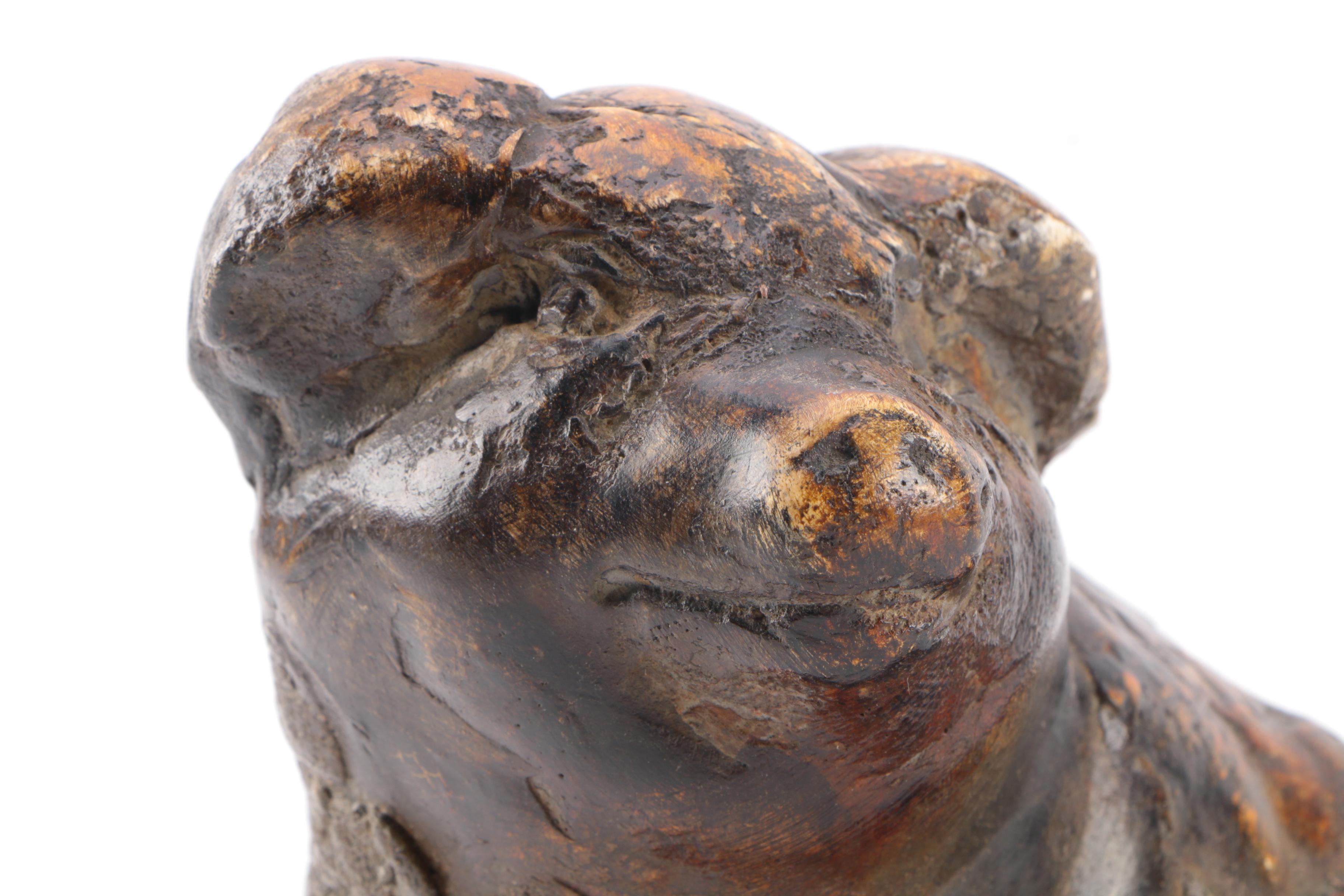 Ceramic Pig Sculpture