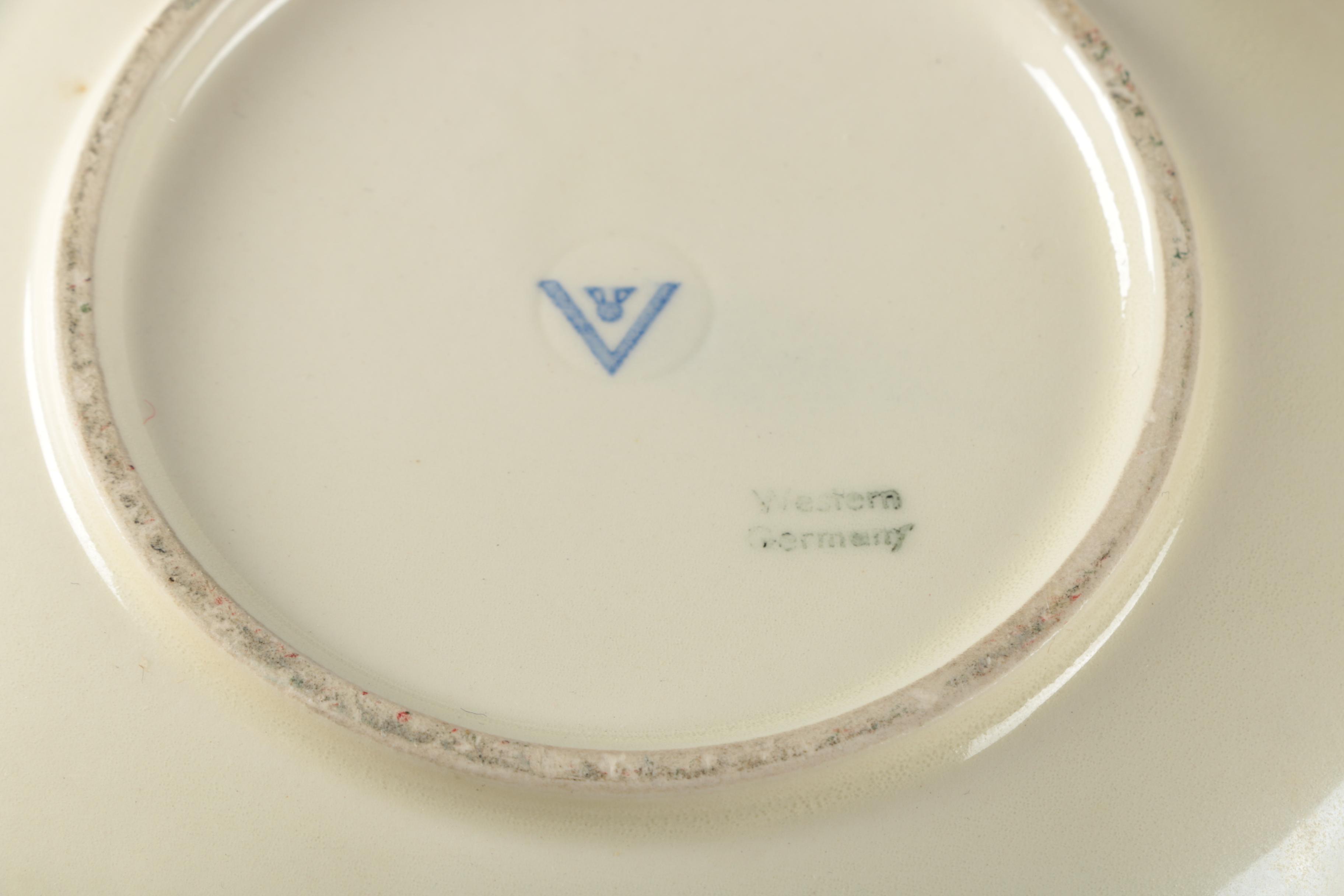 Vintage Lidded Hummel Ceramic Bowl