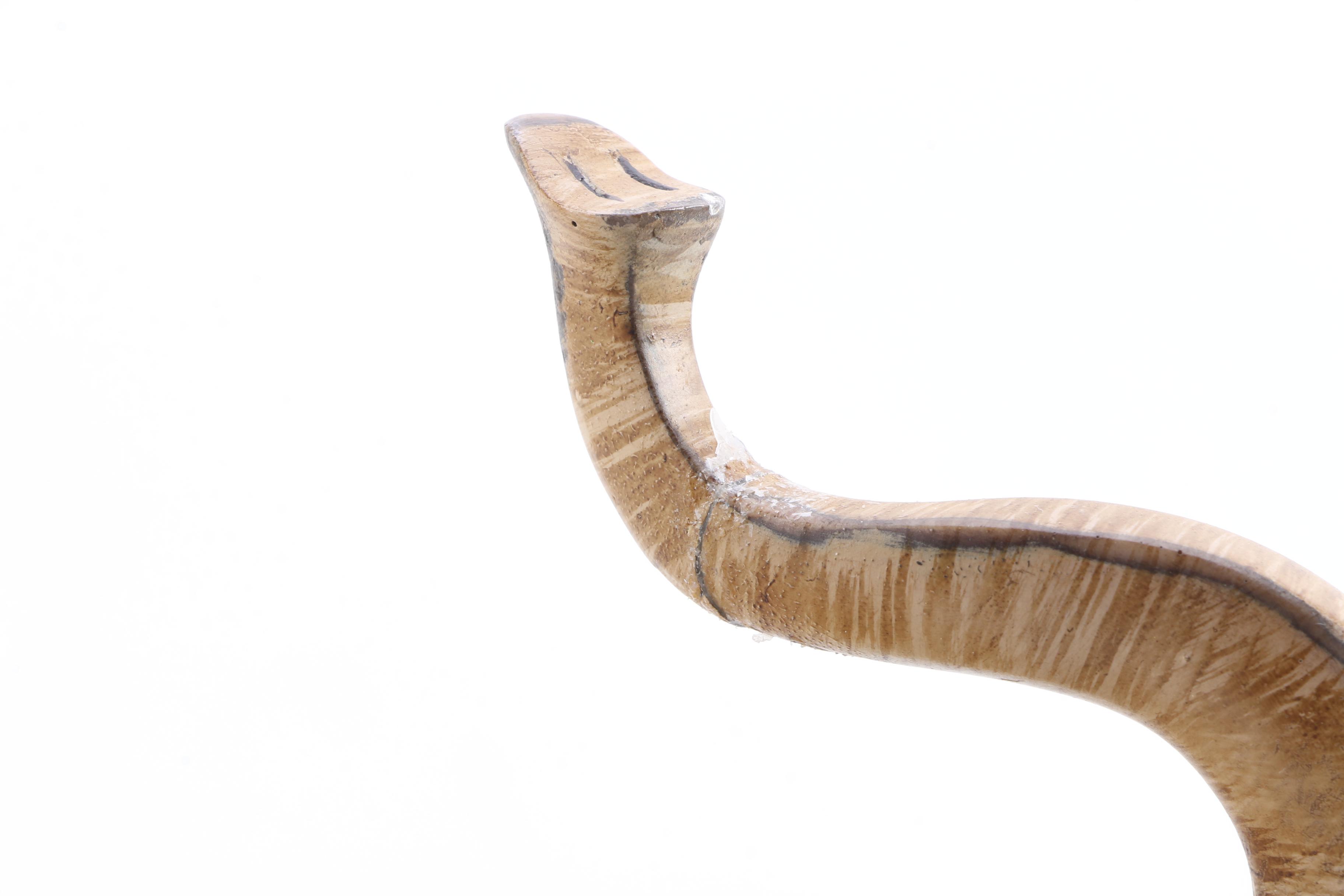 Wood  Elephant Figurine