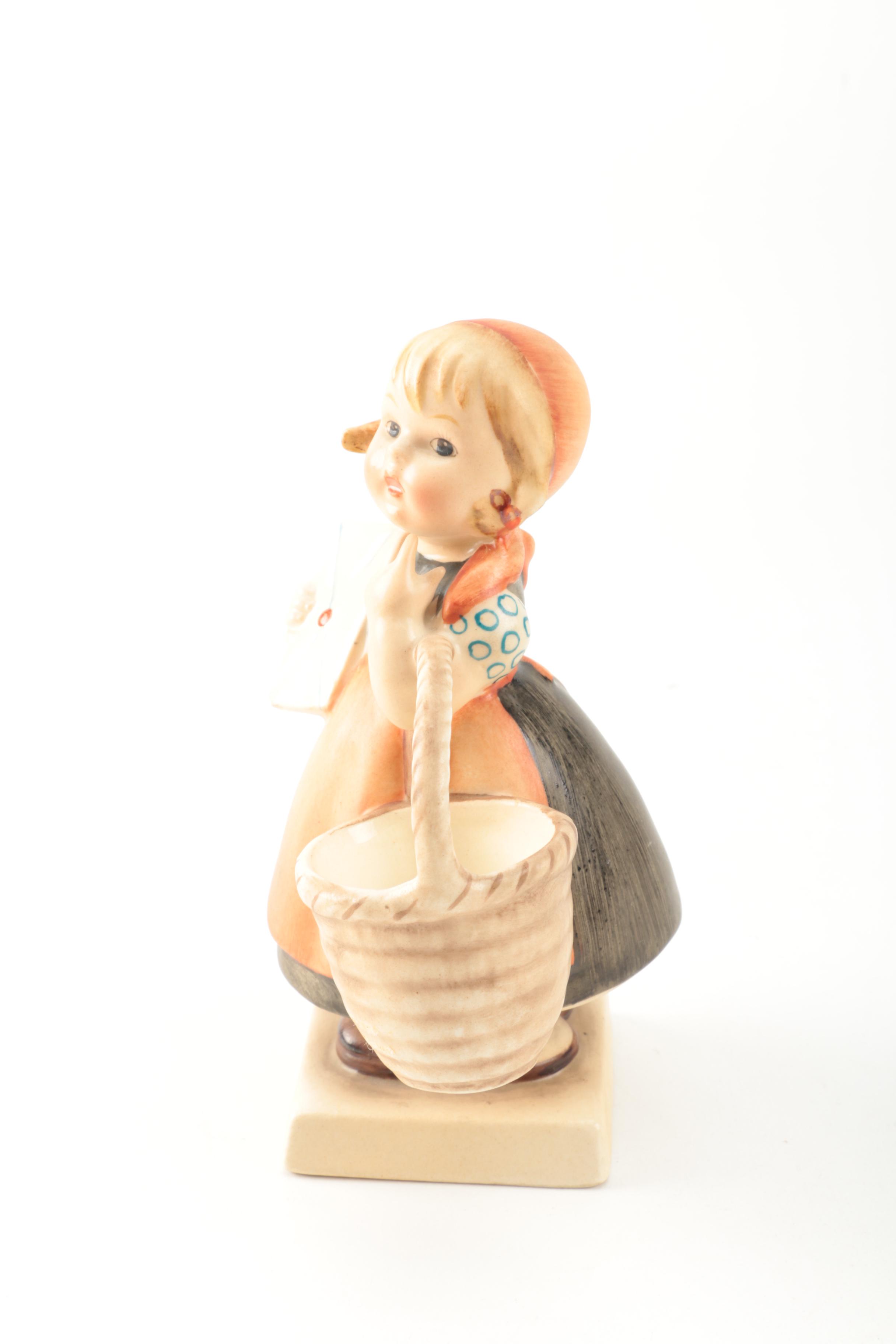 Vintage Hummel Figurines Including "Easter Greetings"