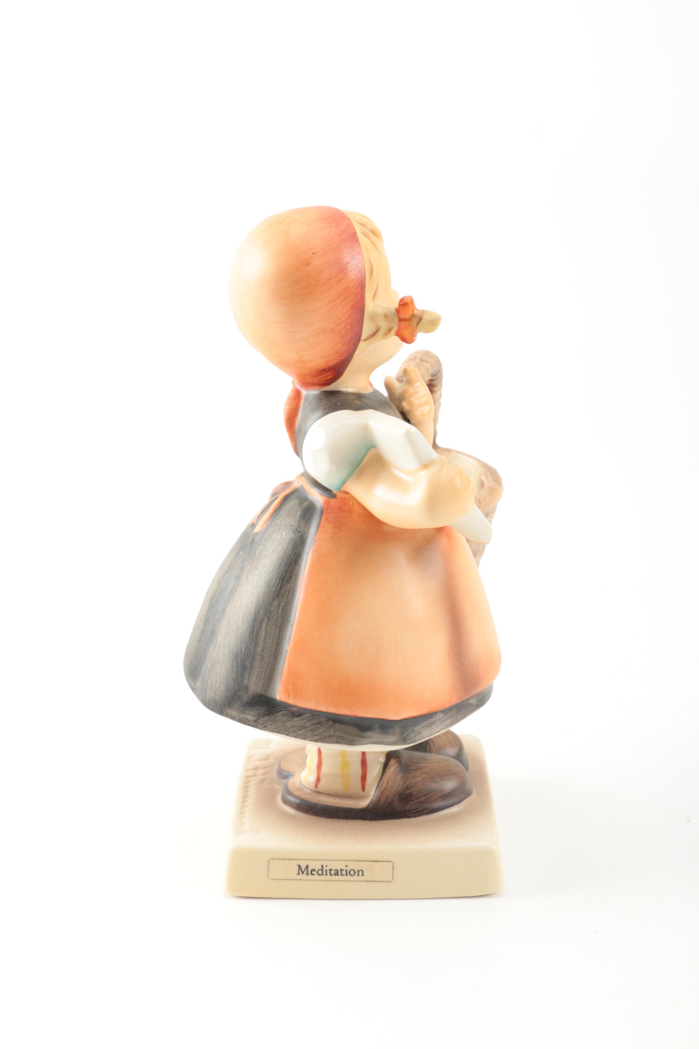 Vintage Hummel Figurines Including "Easter Greetings"