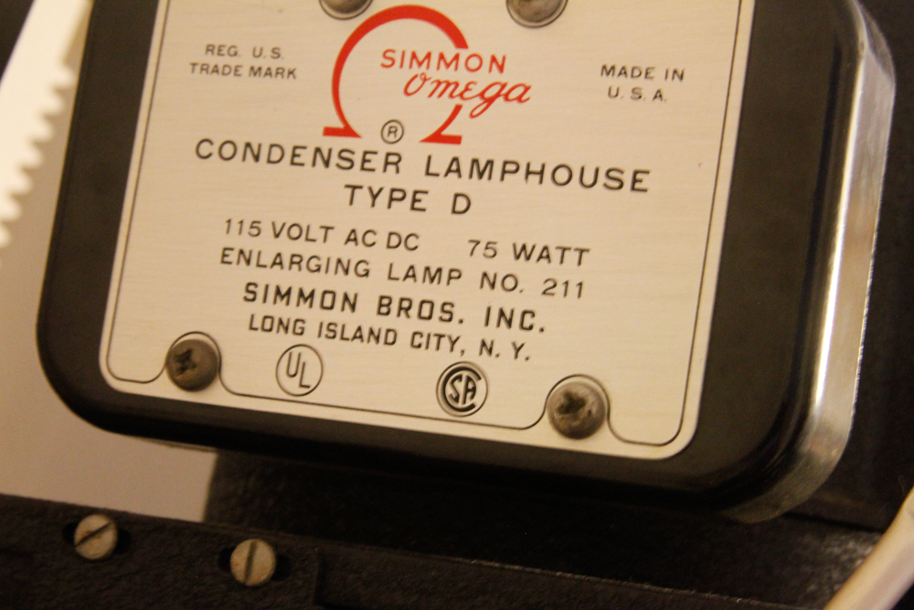 Simmon Omega D2 Enlarger with Stand