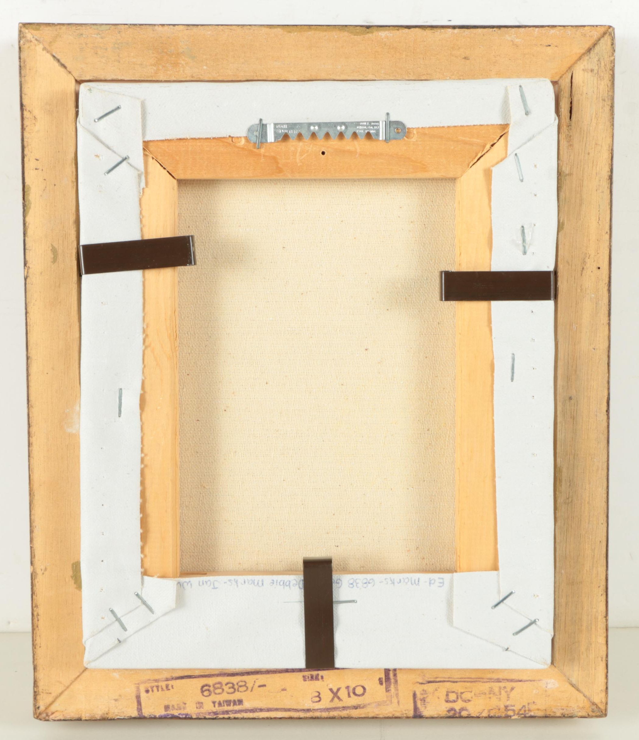 Garcia Oil Painting on Canvas of Ship