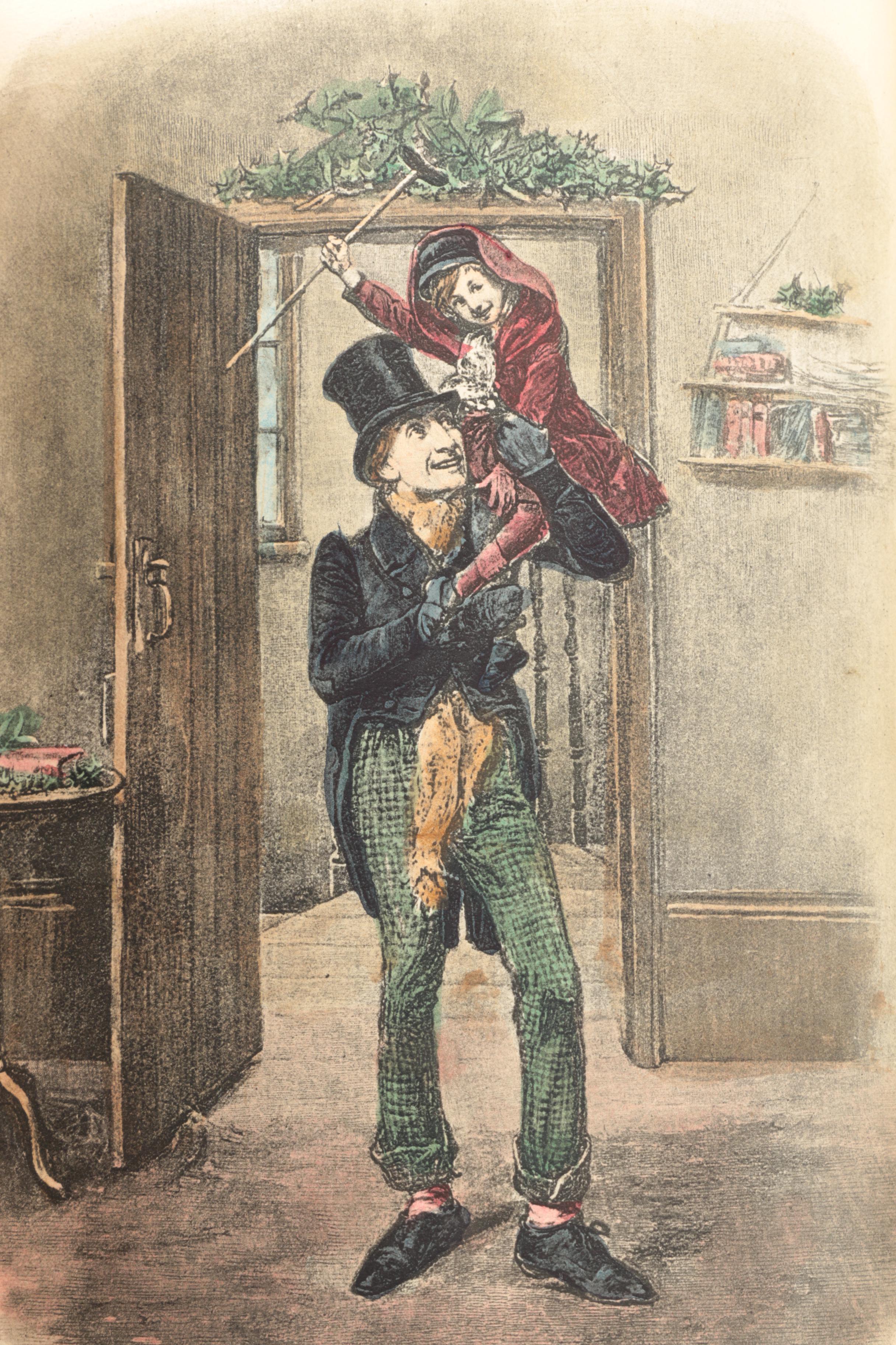 Four Volumes of Charles Dickens' Works