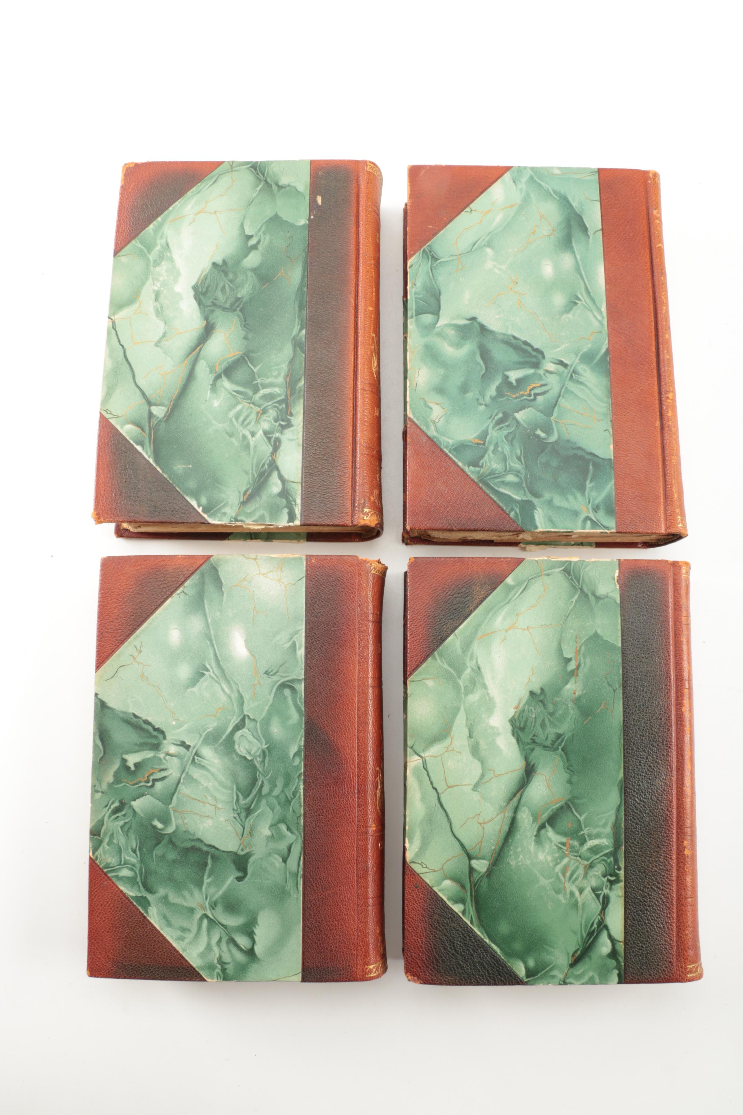 Four Volumes of Charles Dickens' Works