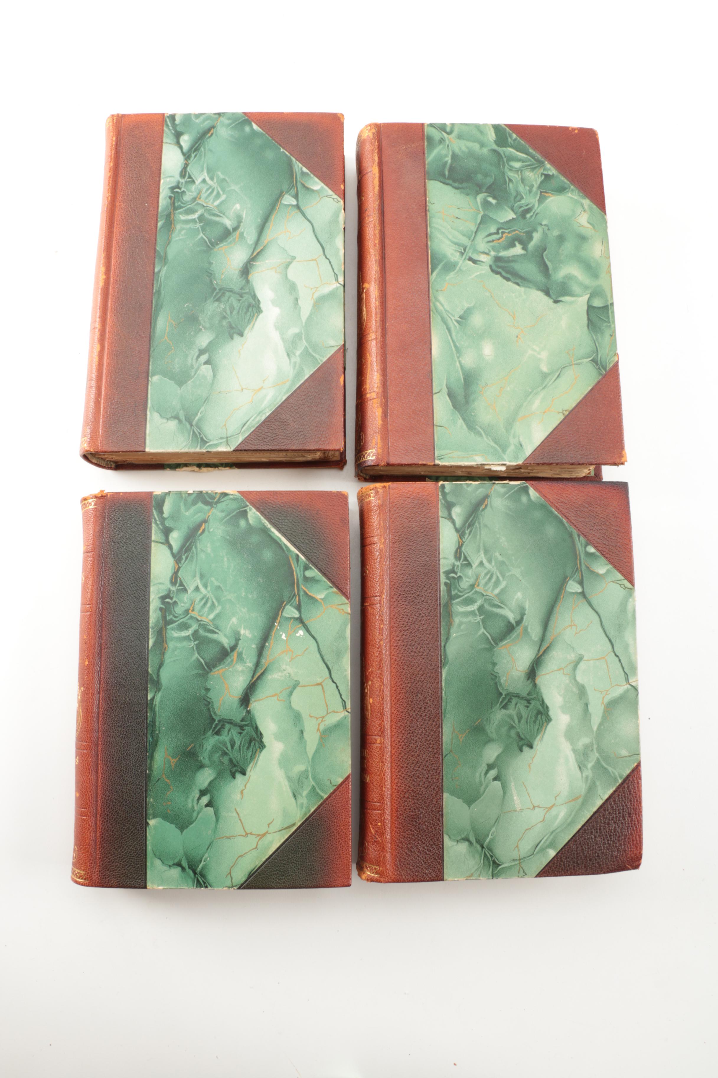 Four Volumes of Charles Dickens' Works