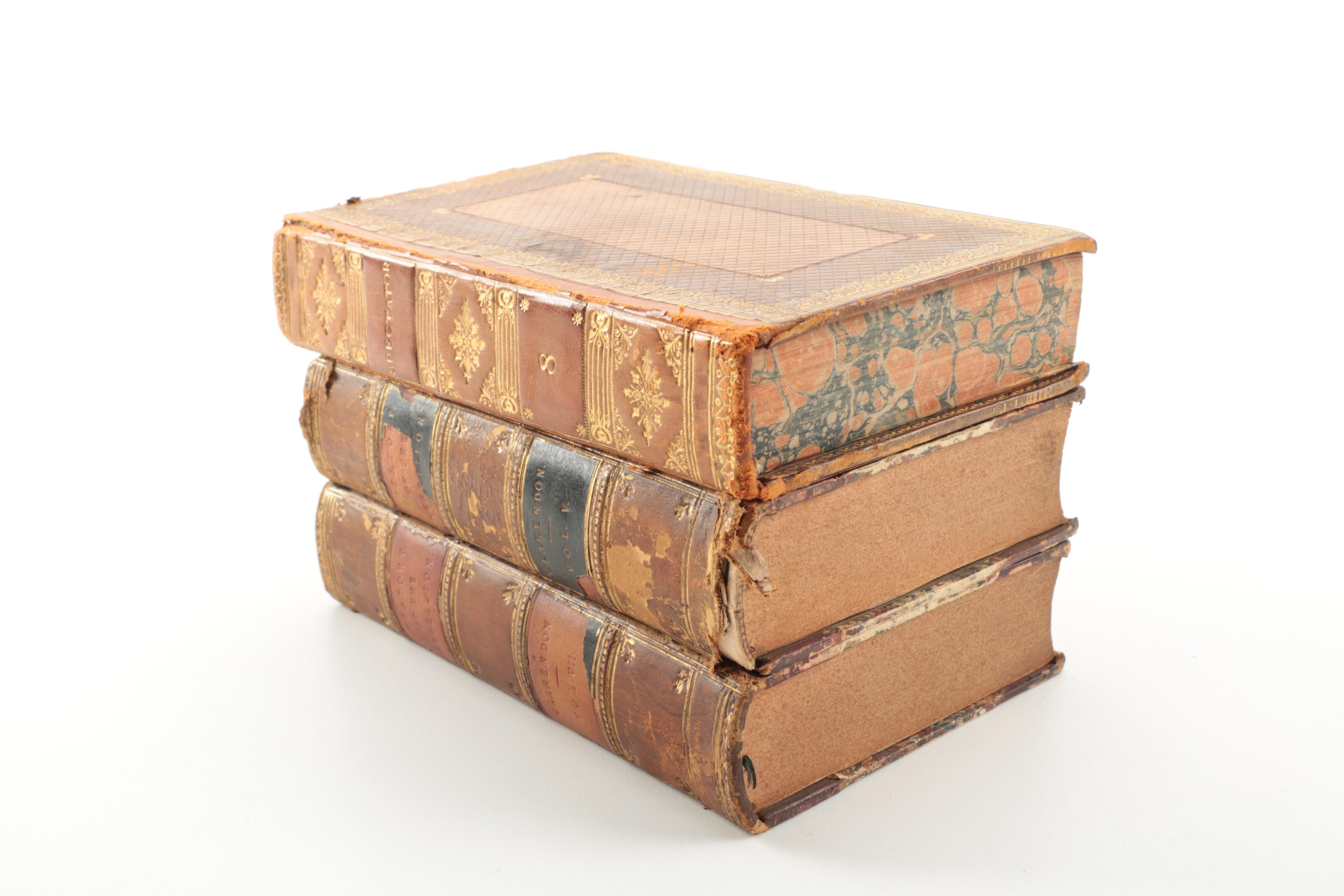 Three Antique British Books
