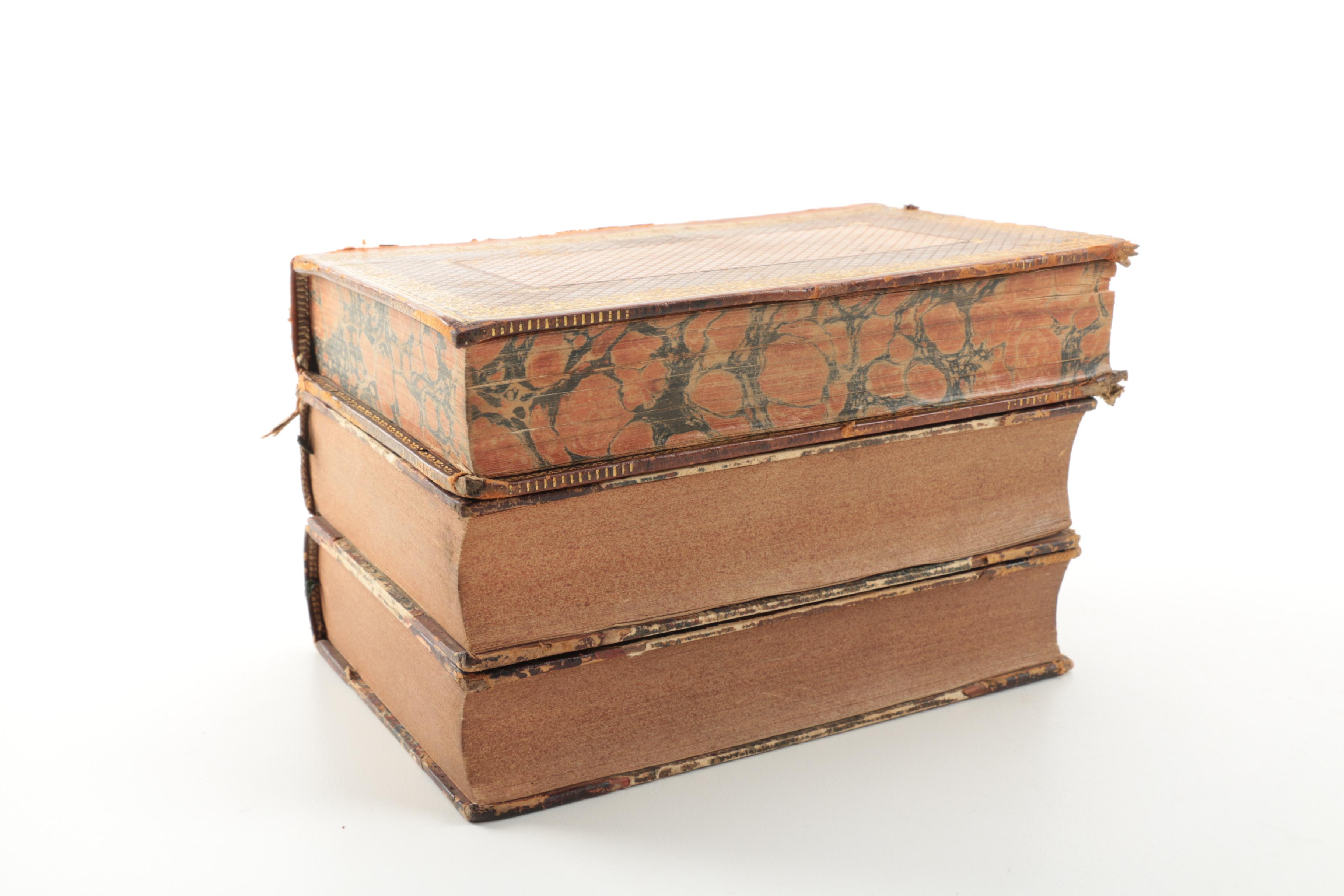 Three Antique British Books