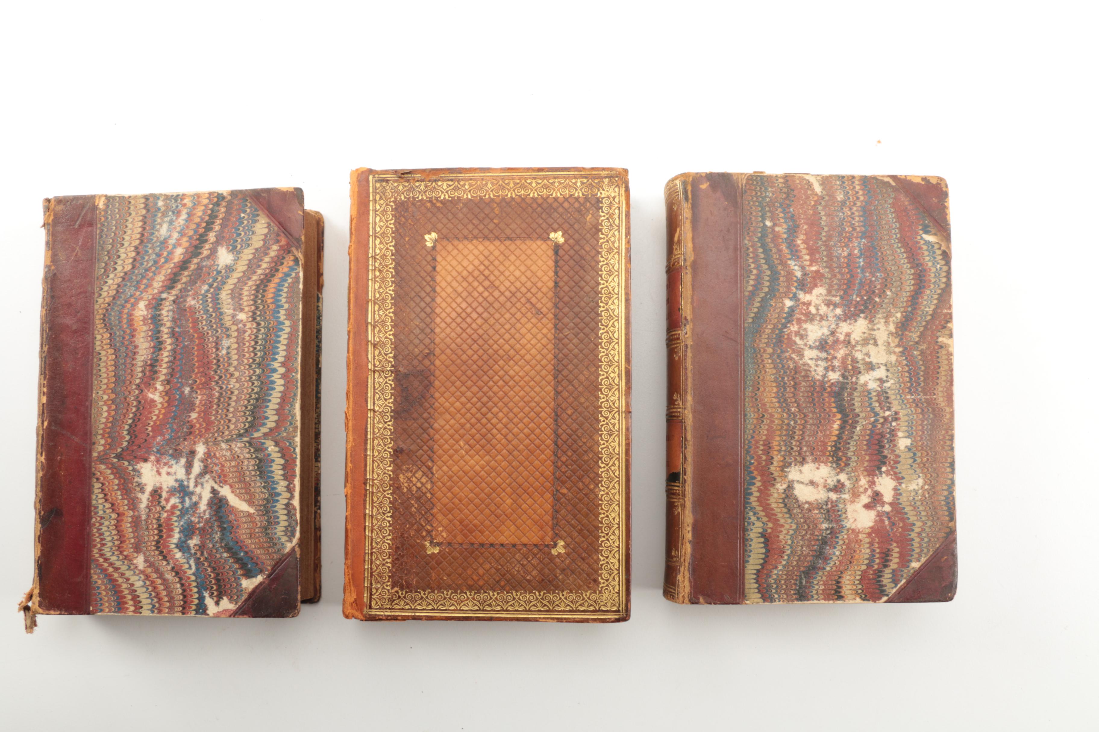 Three Antique British Books