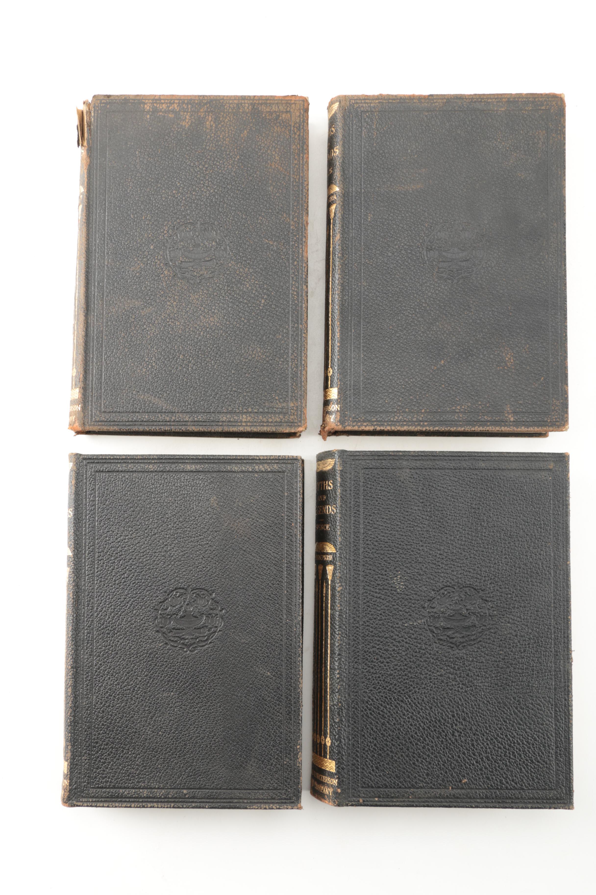 Four Volumes of "Myths and Legends" by Lewis Spence
