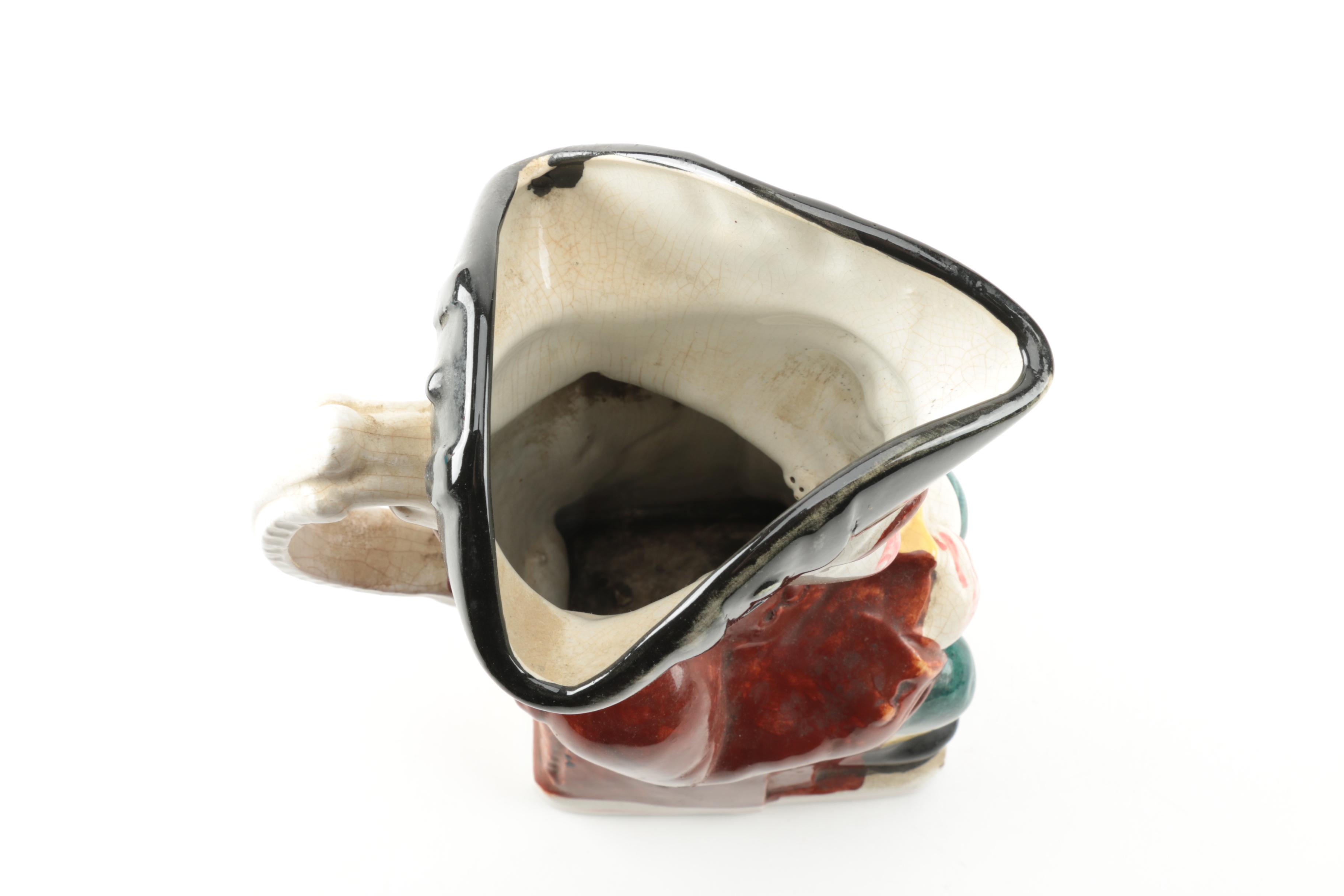 Figural Polychrome Toby Jug