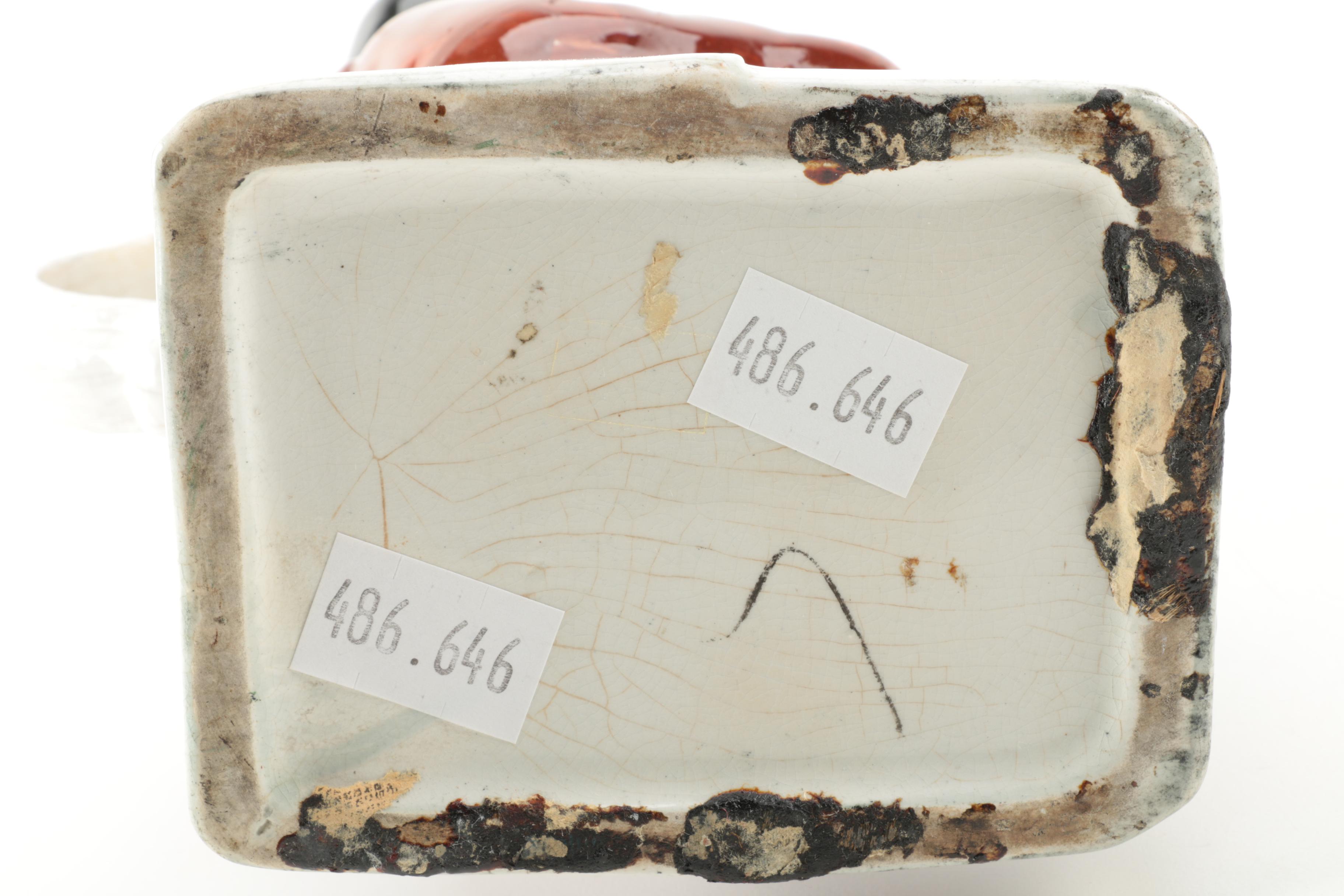 Figural Polychrome Toby Jug