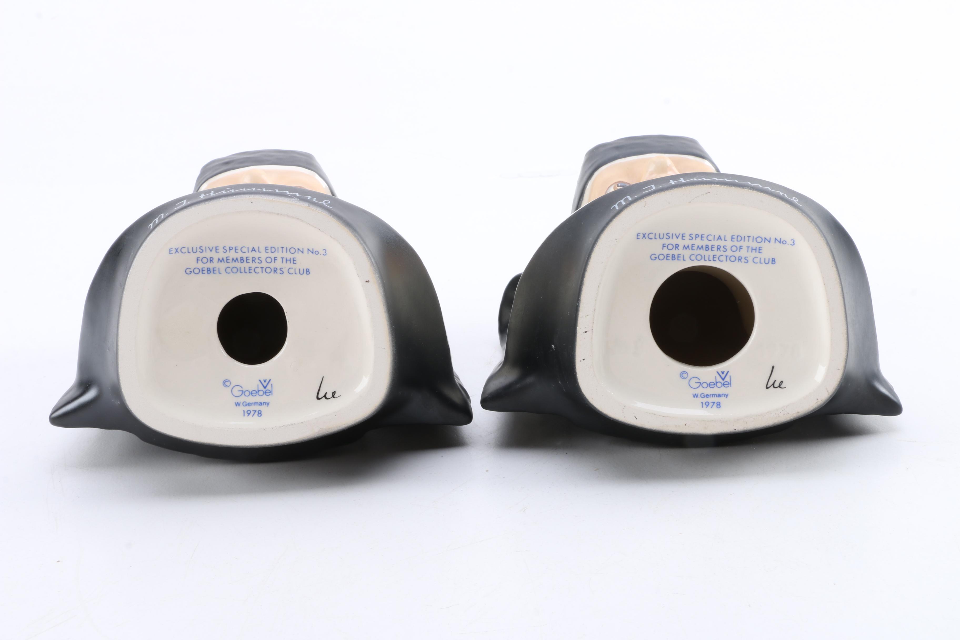 Collection of Hummel Sister Maria Innocentia Hummel Figurines