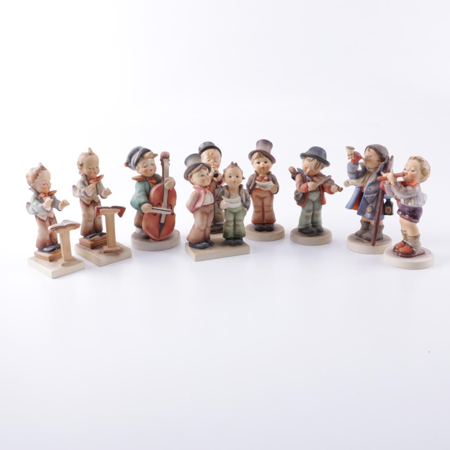 Goebel Hummel Figurines with "Street Singer"