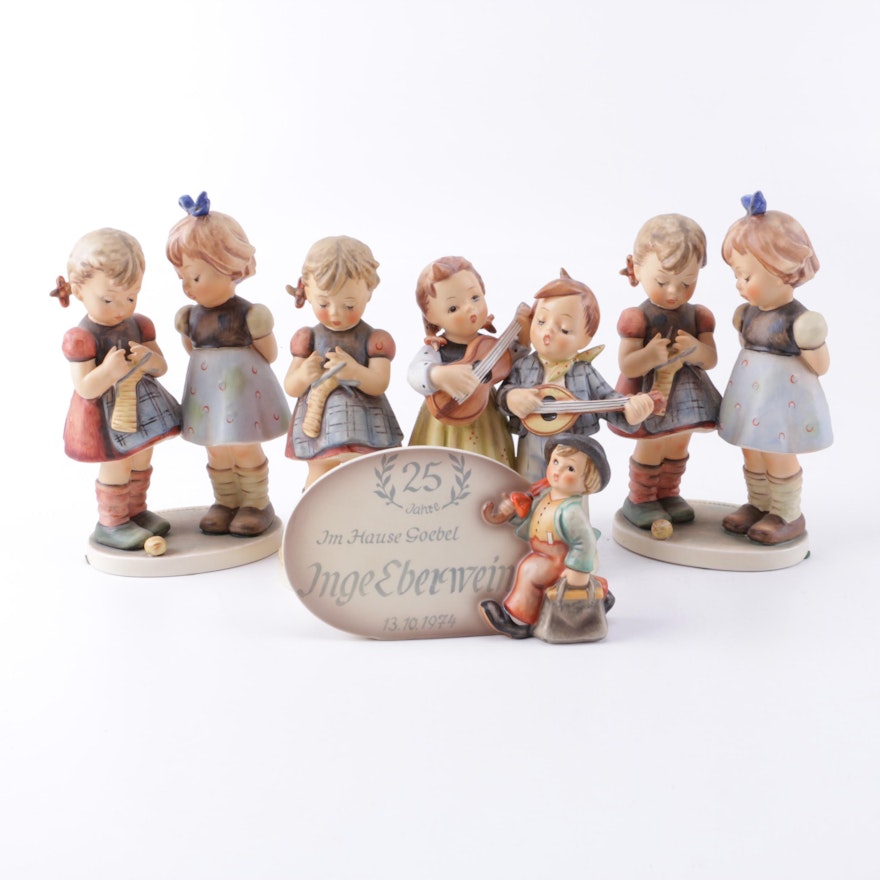 Assortment of Vintage Hummel Figurines