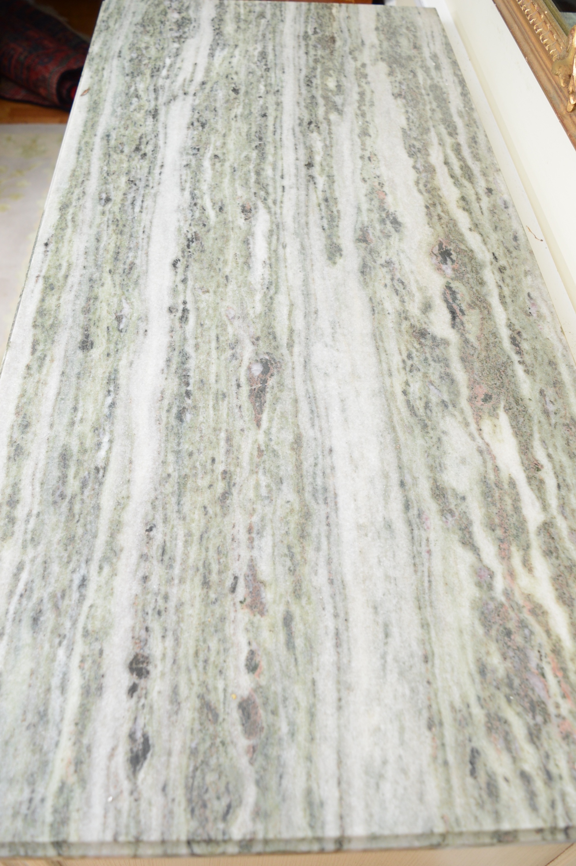 Vintage Marble Top Commode by Pogue's