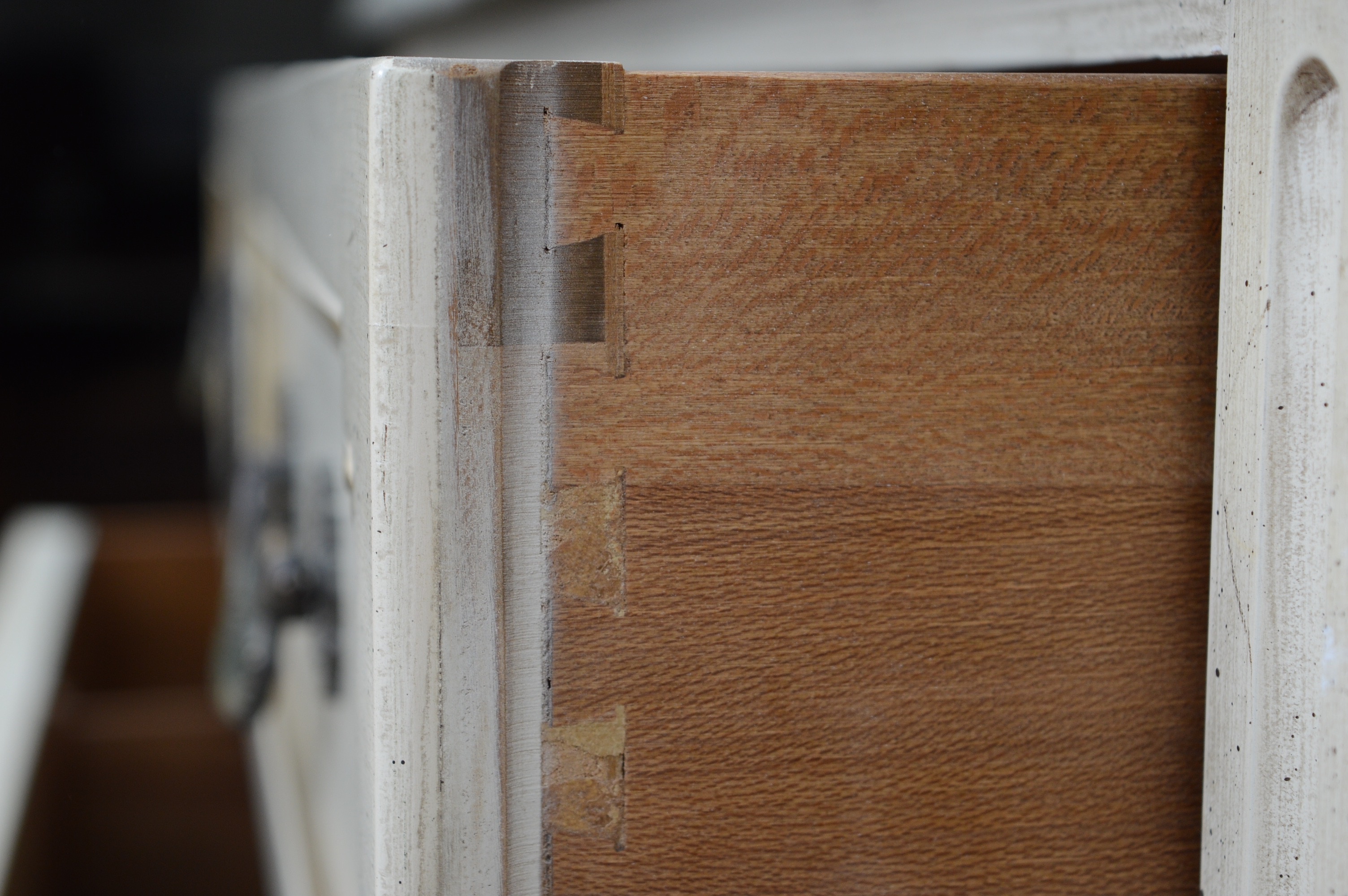 Vintage Marble Top Commode by Pogue's