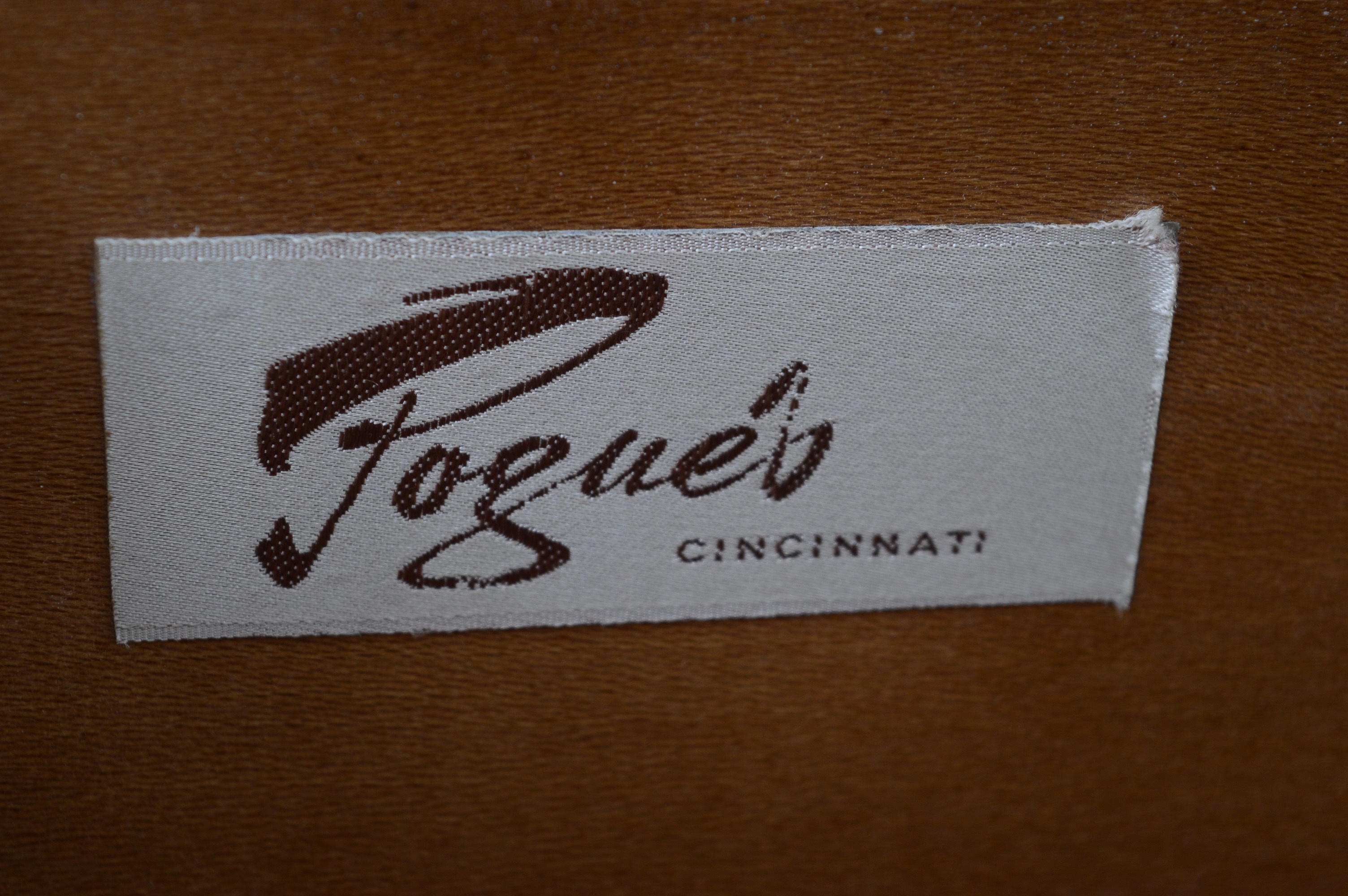 Vintage Marble Top Commode by Pogue's