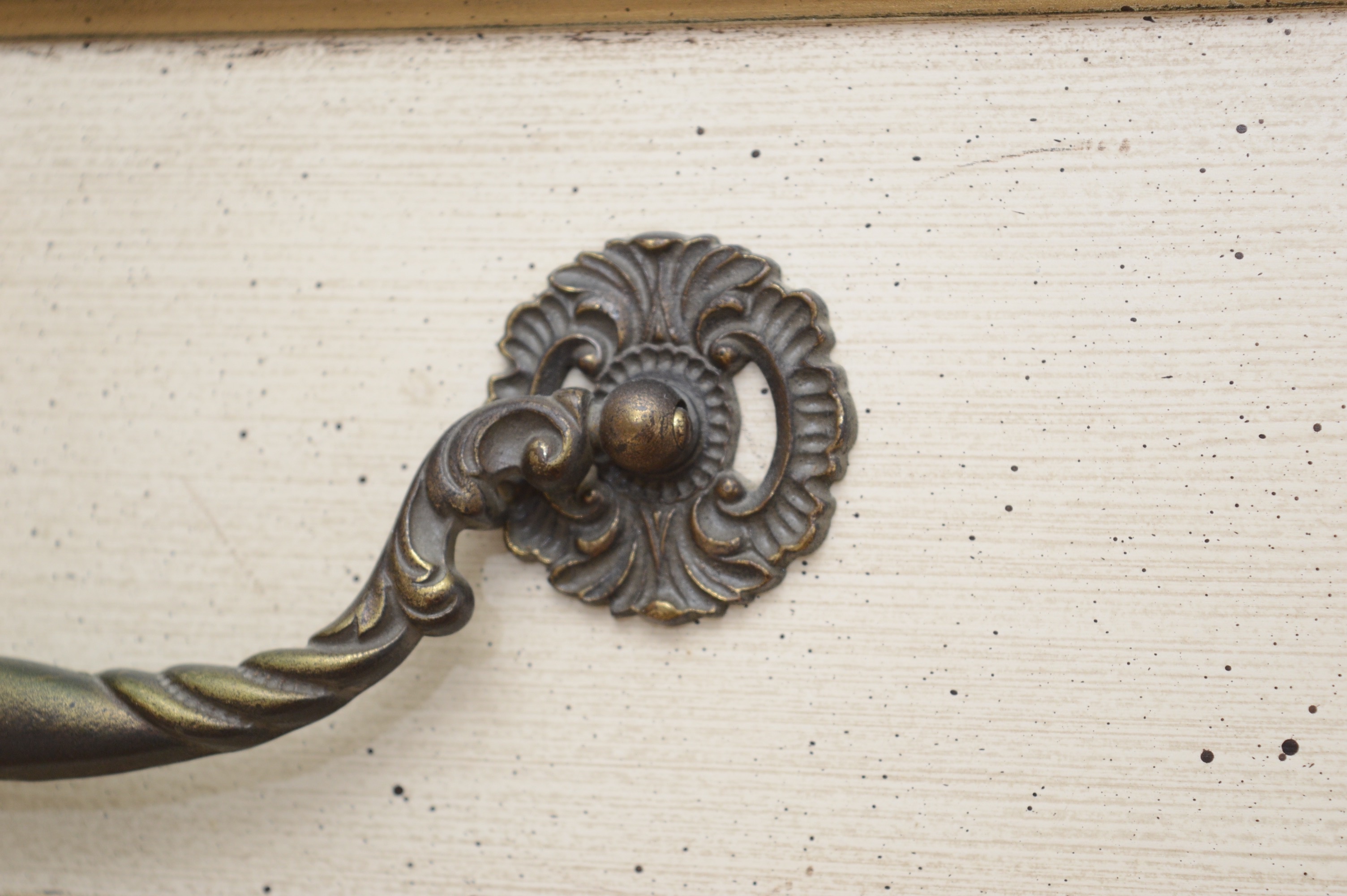 Vintage Marble Top Commode by Pogue's