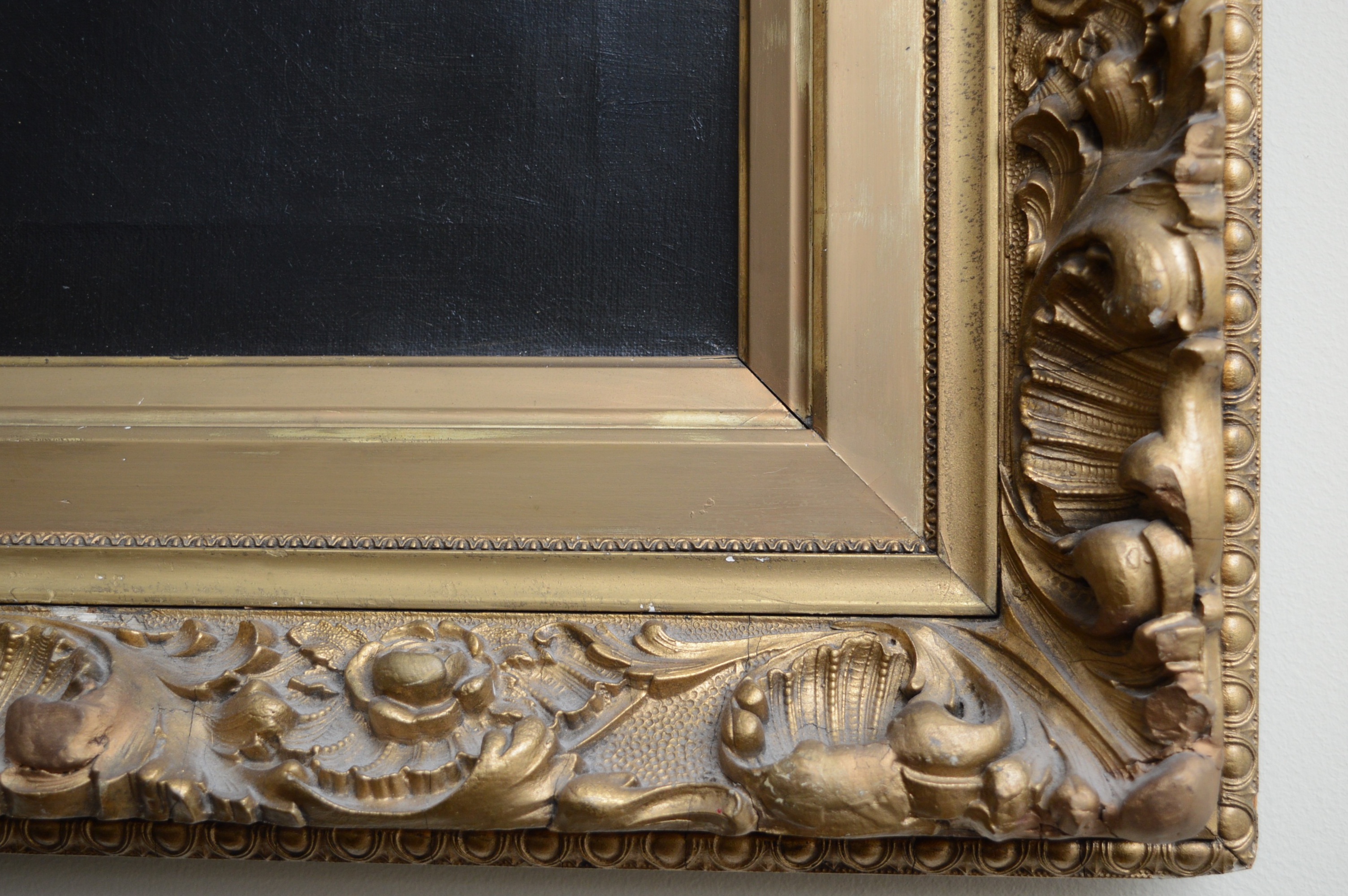 Lawler Signed Antique Portrait Oil on Canvas