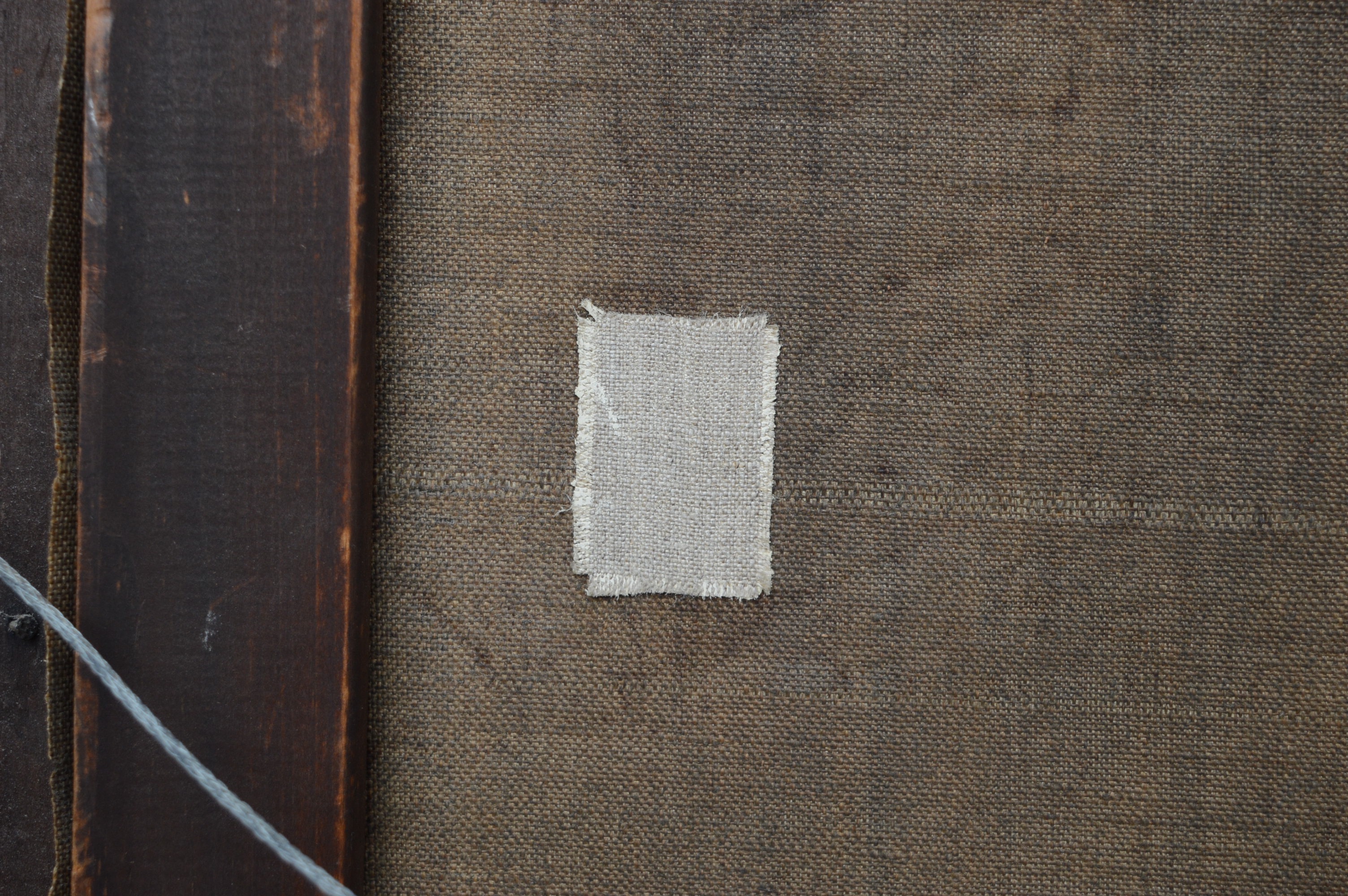 Lawler Signed Antique Portrait Oil on Canvas