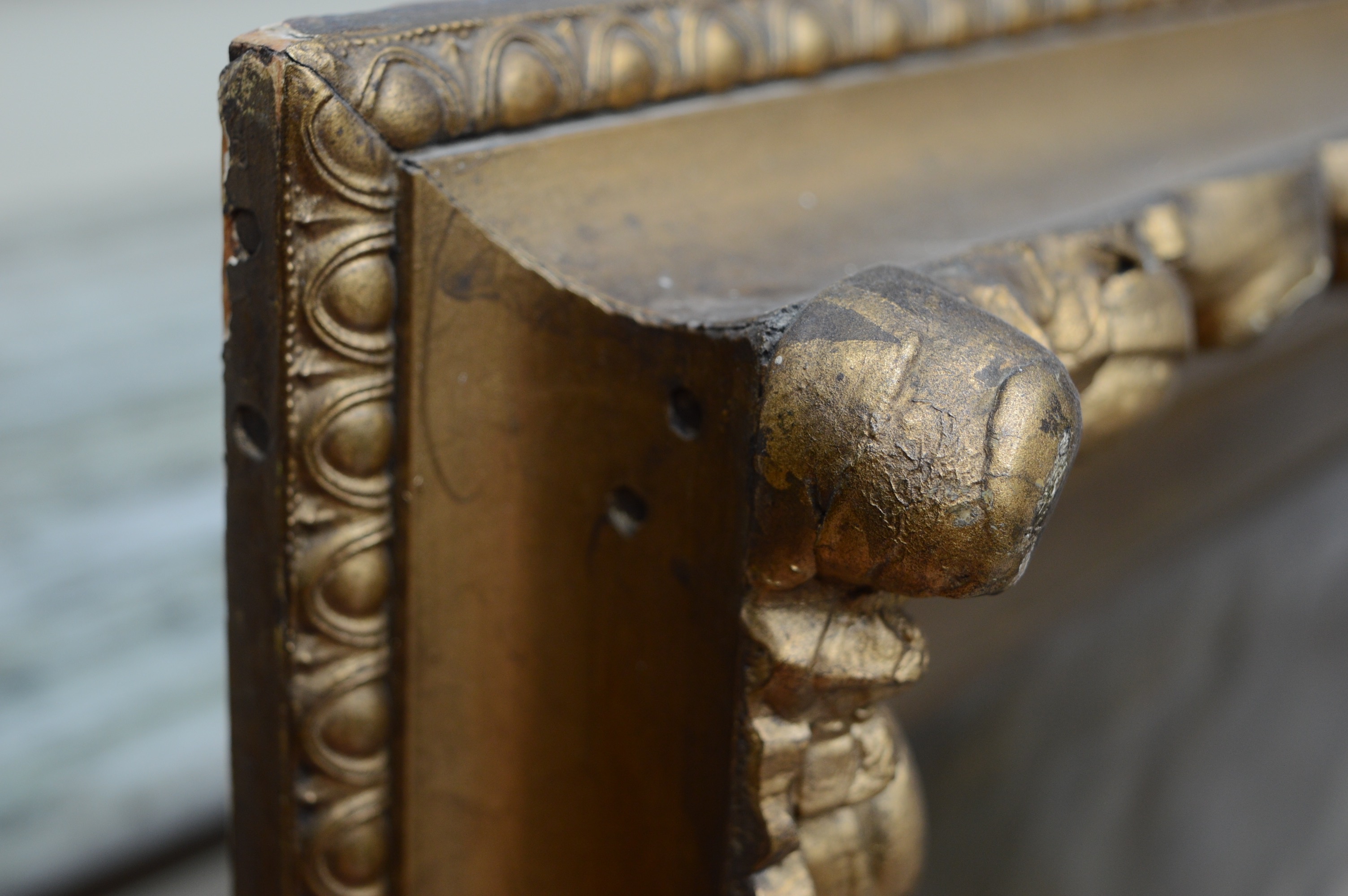 Lawler Signed Antique Portrait Oil on Canvas