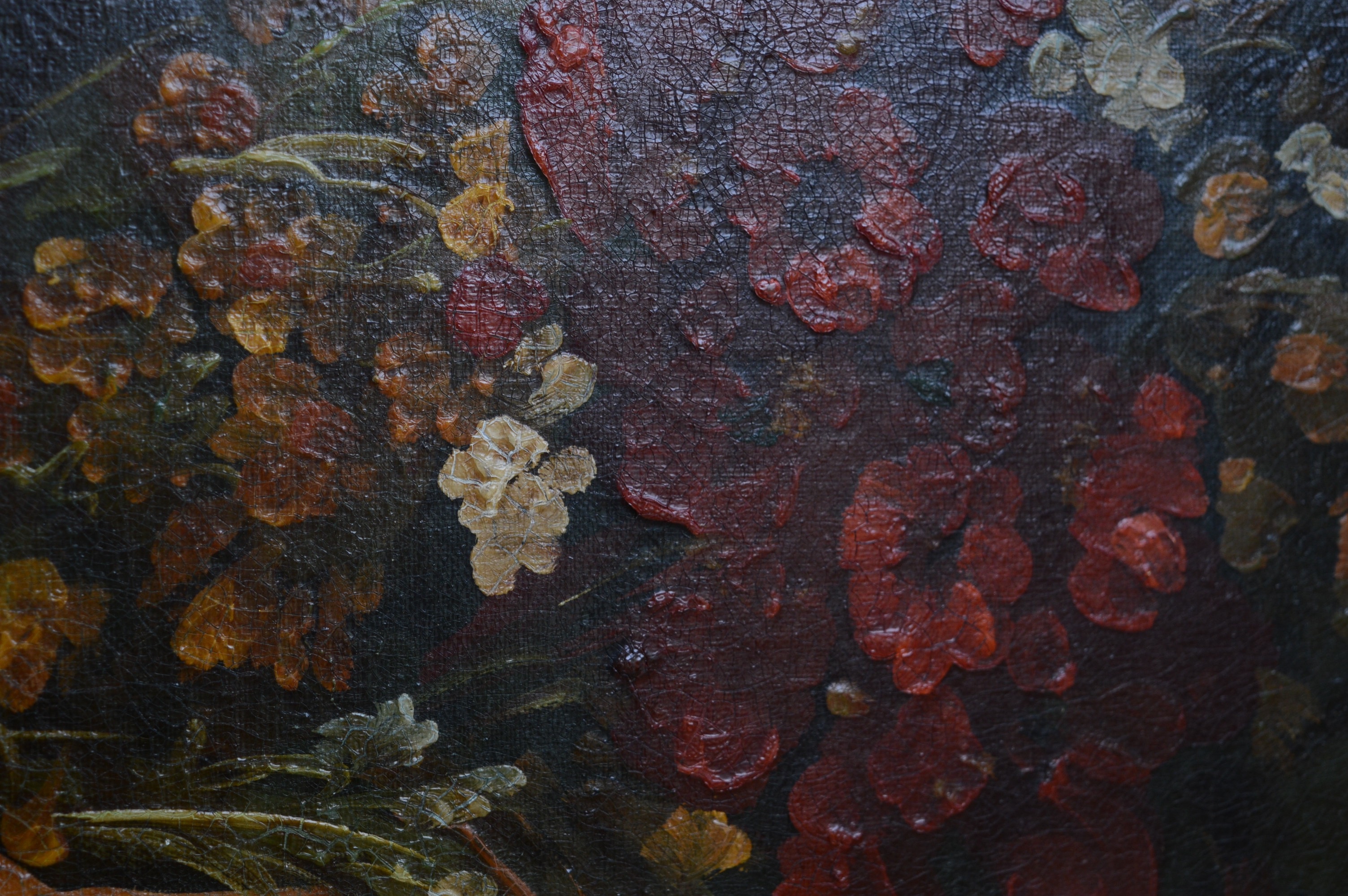 Walker Signed Antique Portrait Oil on Canvas