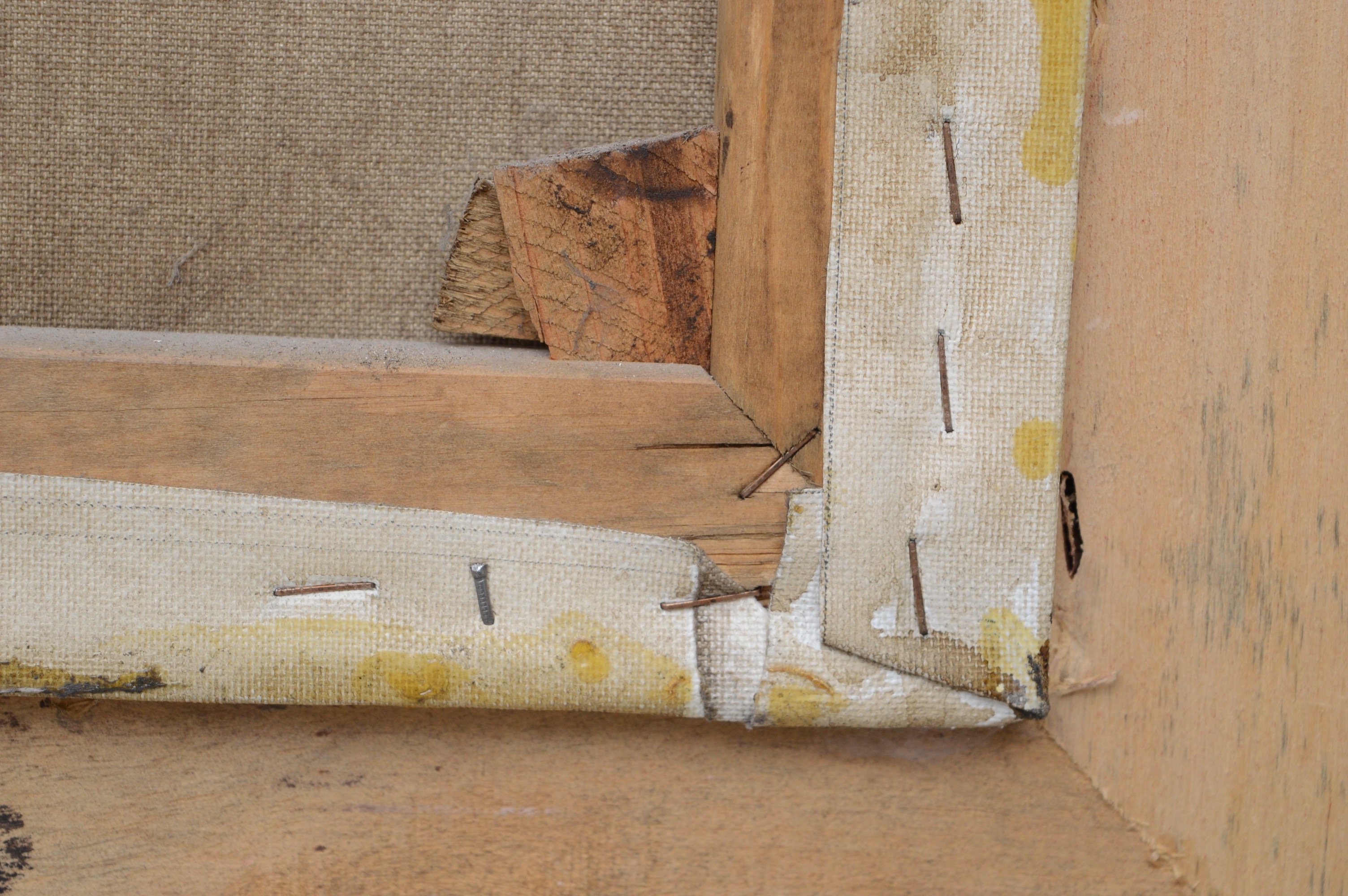 Walker Signed Antique Portrait Oil on Canvas