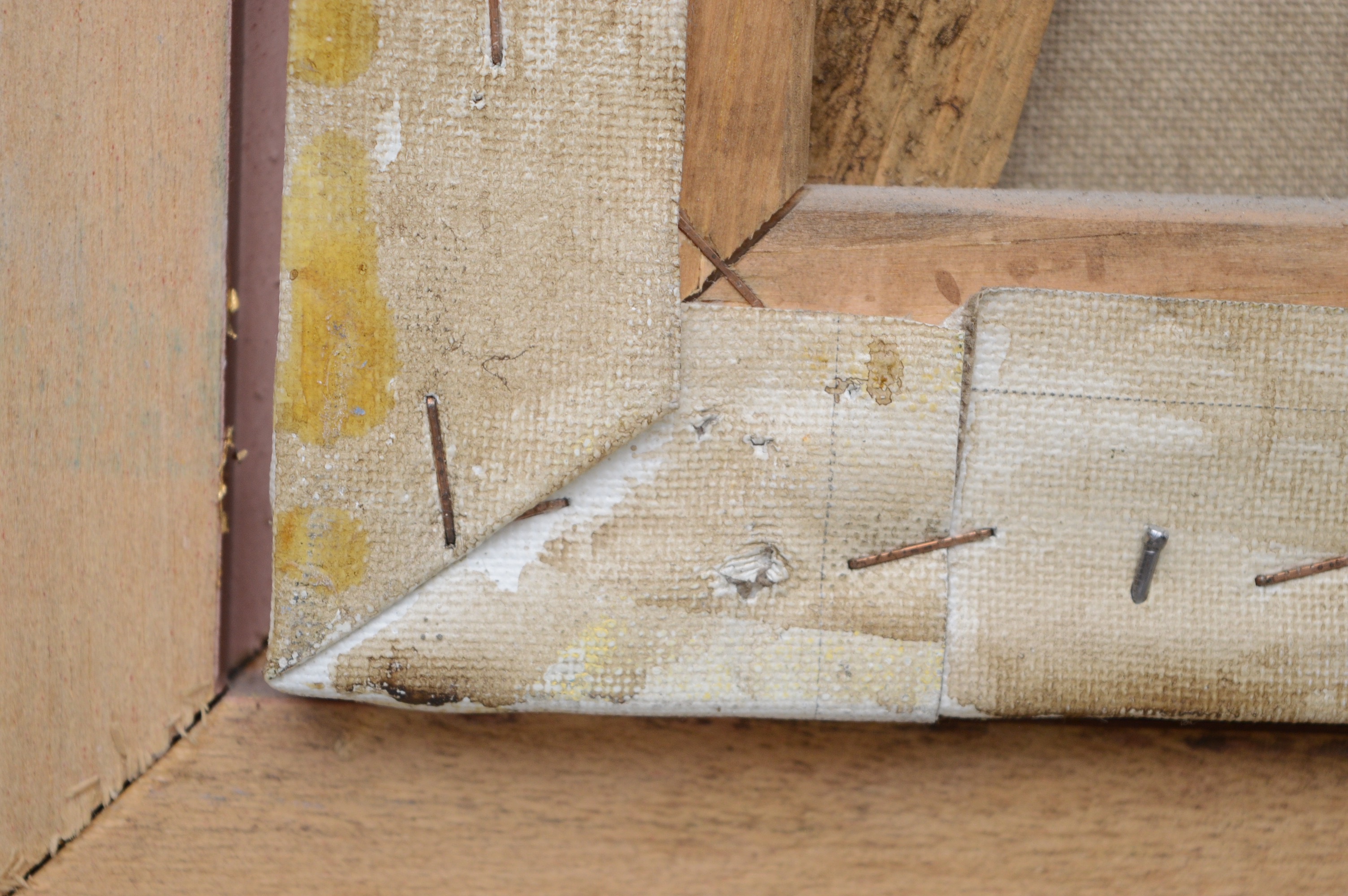 Walker Signed Antique Portrait Oil on Canvas