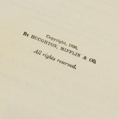 1896 "The Pilgrim's Progress" by John Bunyan