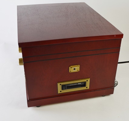 Electro Brand Retro Style Turntable CD Stereo