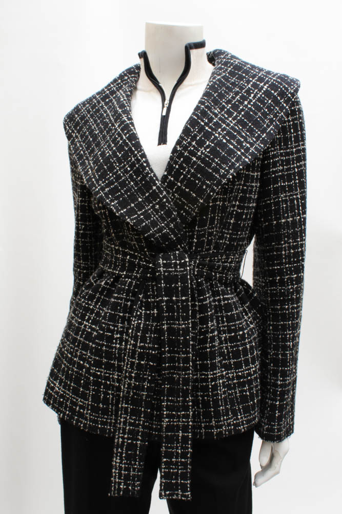 Wool Jacket, Sweater and Slacks from "Chloé" and "Calvin Klein"